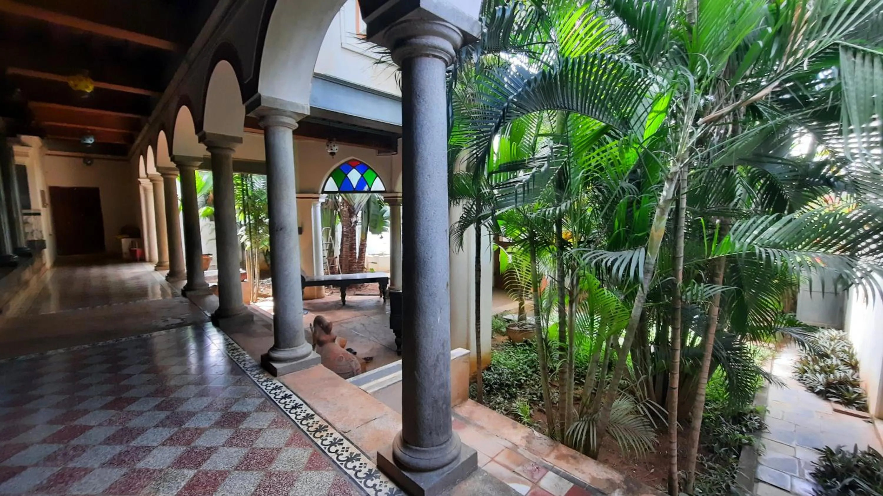 Property building in Saratha Vilas Chettinad