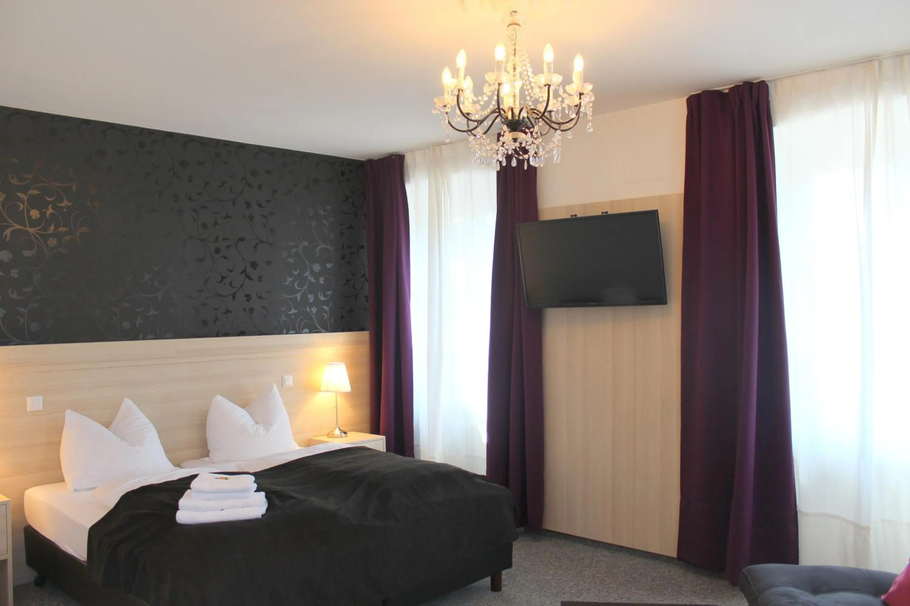 Bedroom, Bed in Gasthaus Schiff