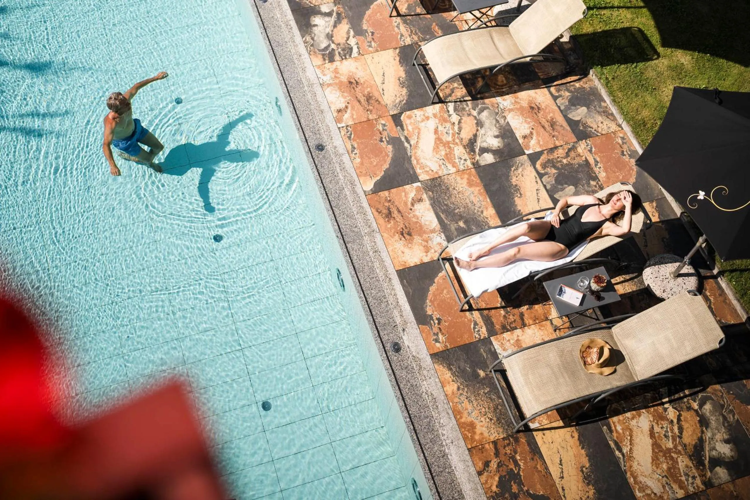Swimming pool in Mirabell Dolomites Hotel - Luxury Ayurveda & Spa