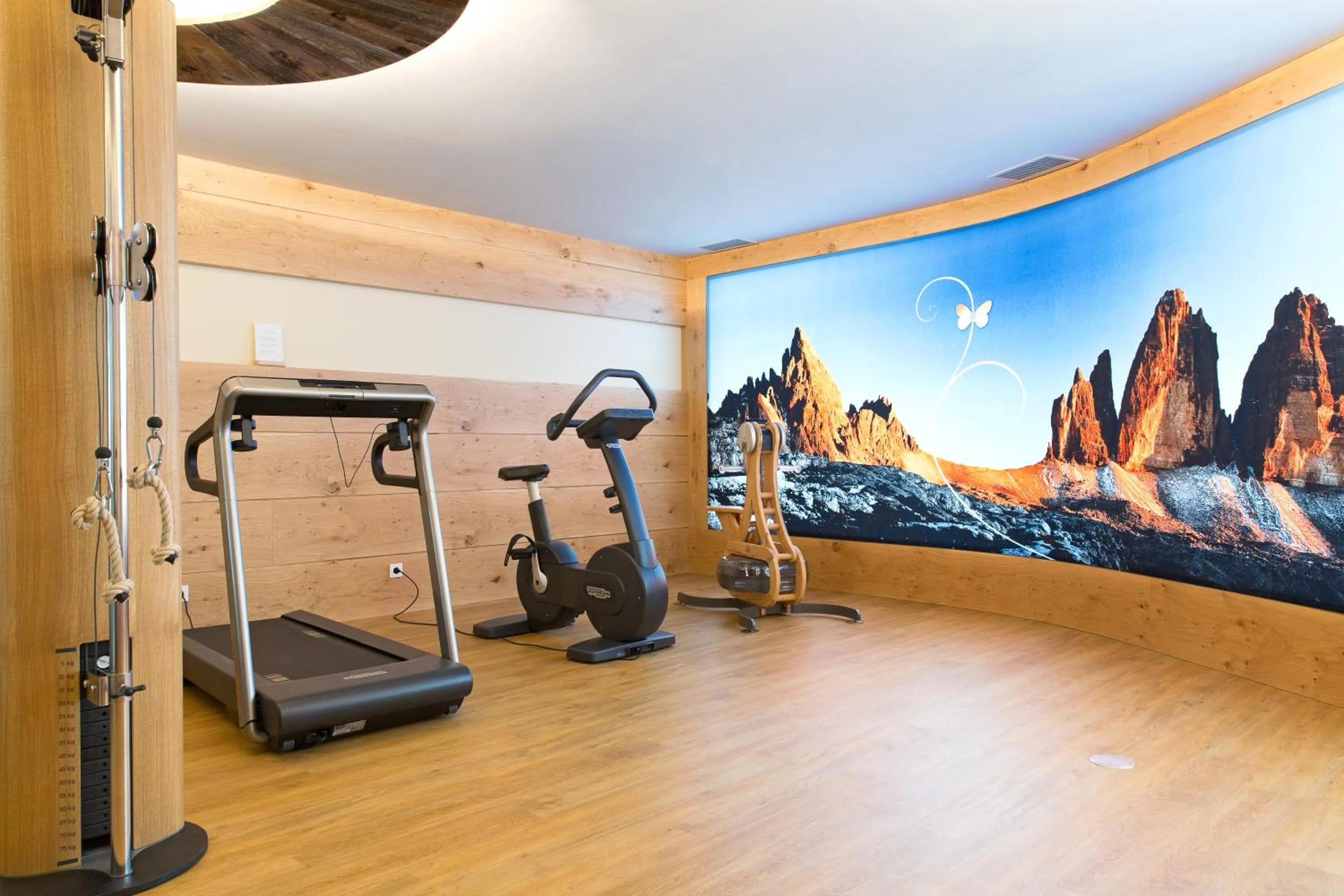 Fitness centre/facilities in Mirabell Dolomites Hotel - Luxury Ayurveda & Spa