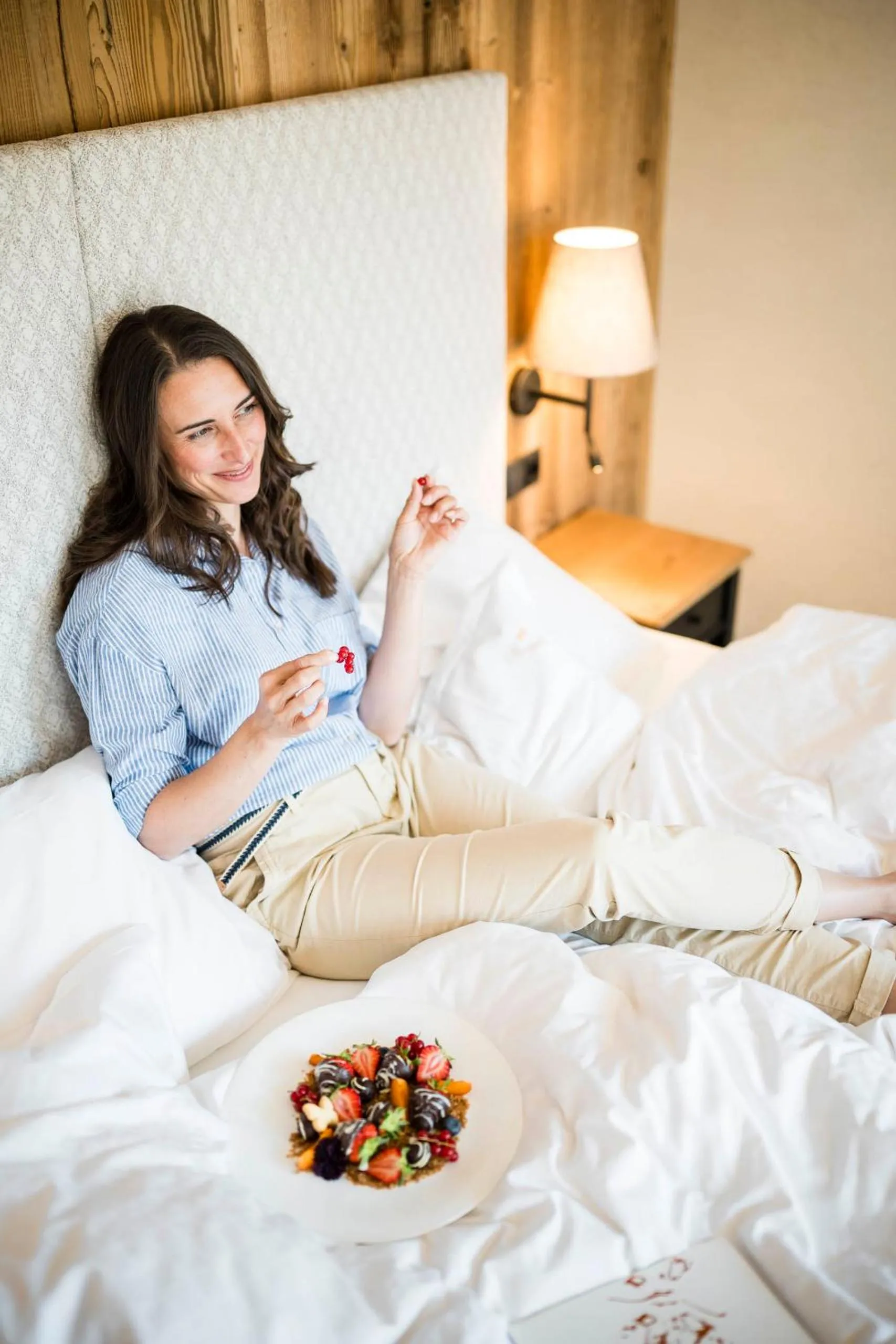 room service, Bed in Mirabell Dolomites Hotel - Luxury Ayurveda & Spa