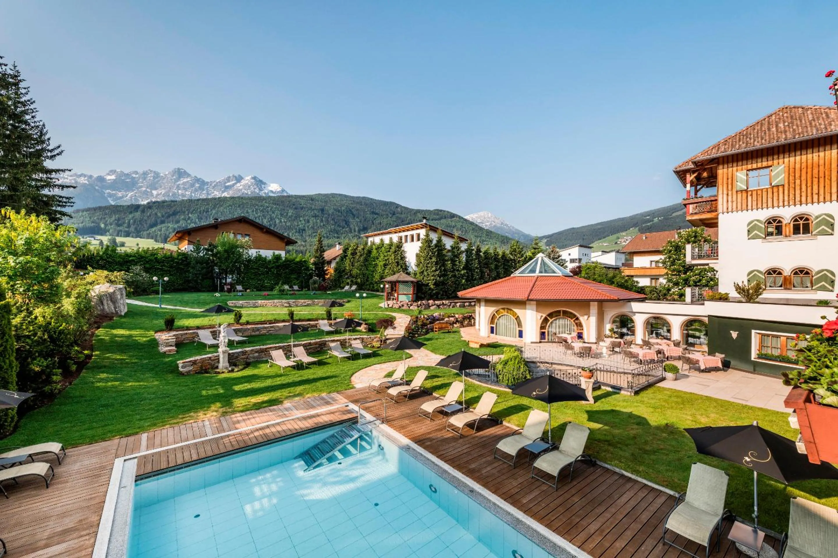 Swimming pool in Mirabell Dolomites Hotel - Luxury Ayurveda & Spa