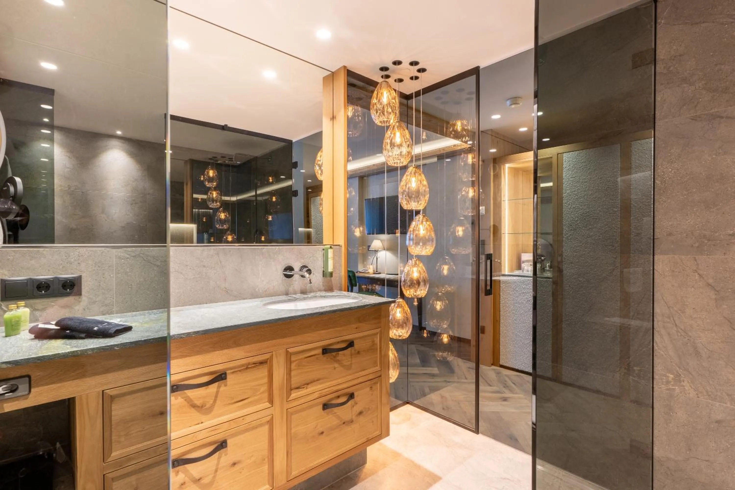 Bathroom in Mirabell Dolomites Hotel - Luxury Ayurveda & Spa