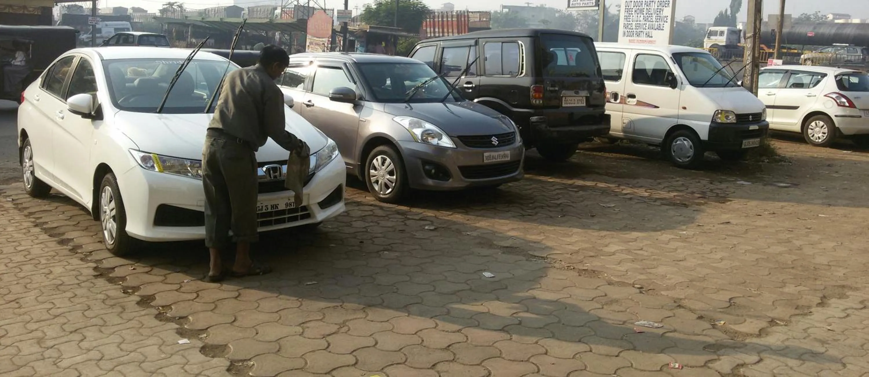 Parking in Hotel Easy Retreat