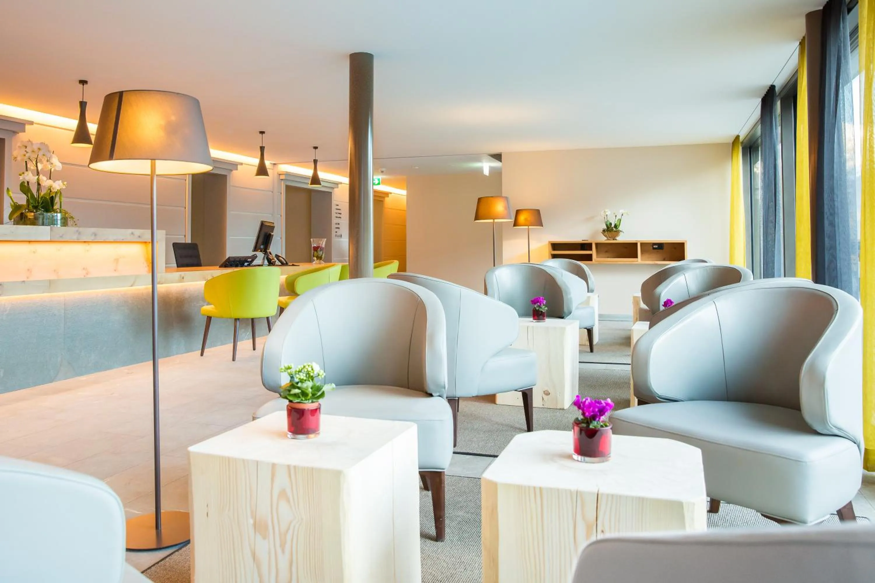 Lobby or reception in The Alpina Mountain Resort