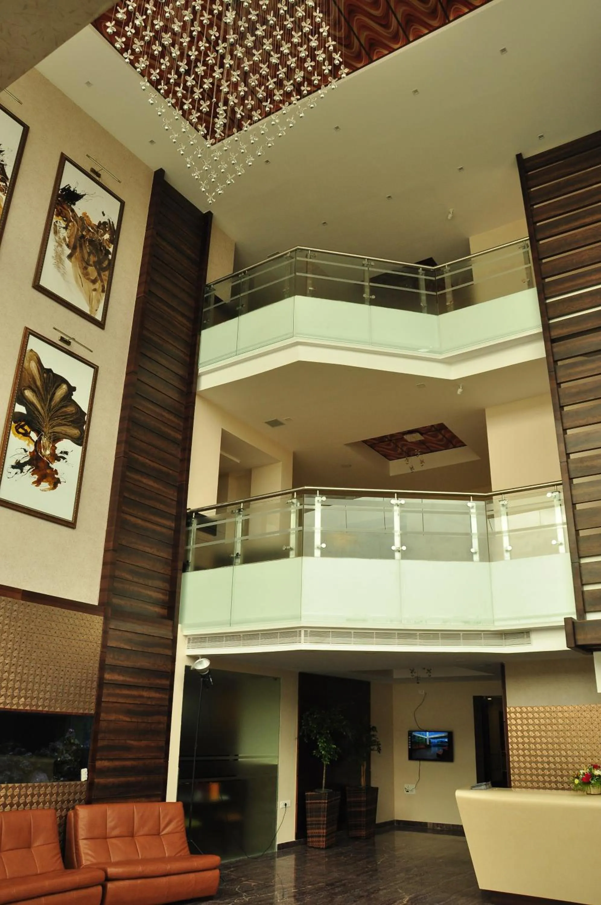 Lobby or reception in Hotel Atrium