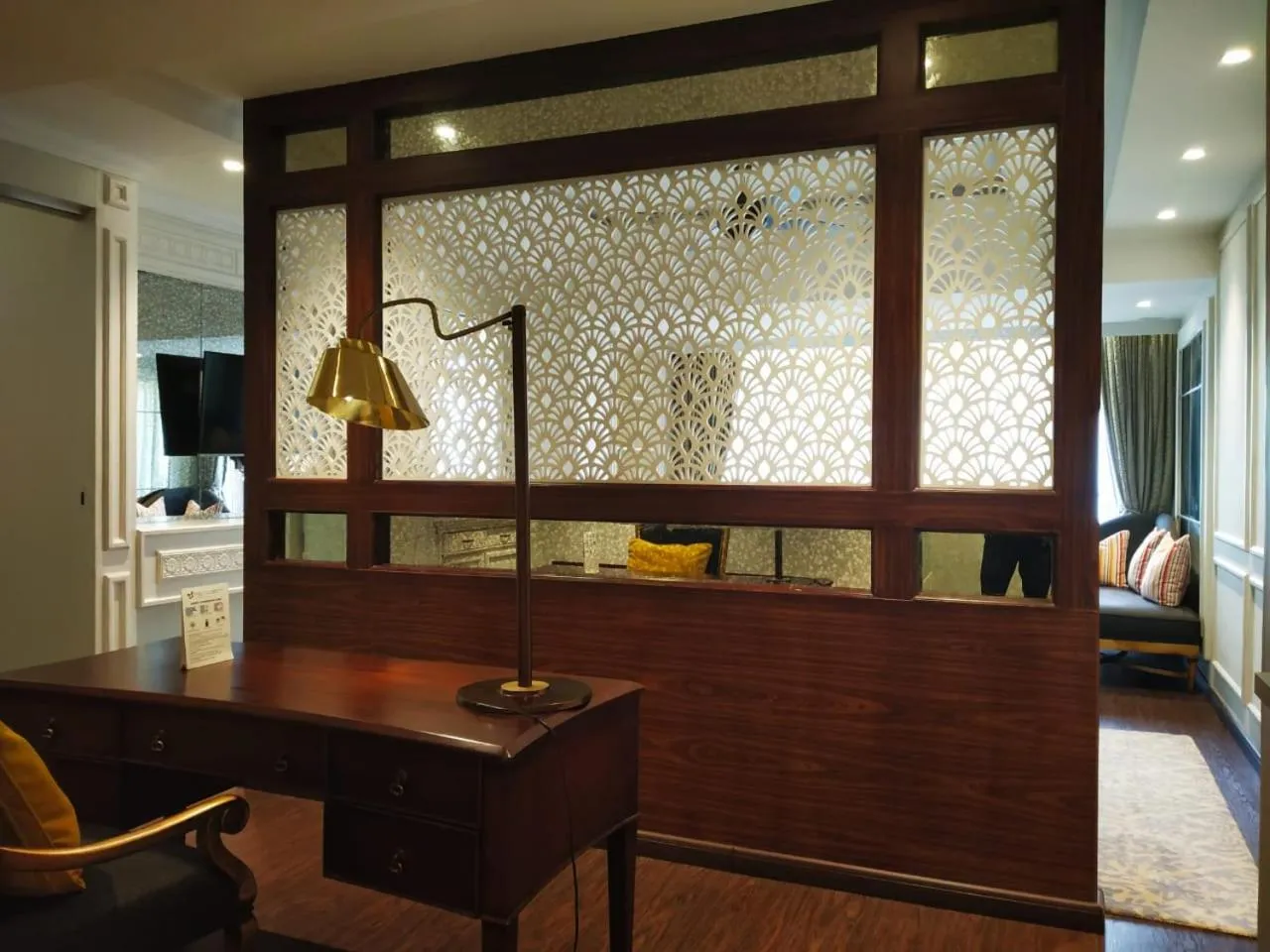 Living room in Fragrant Nature Munnar - A Five Star Classified Hotel