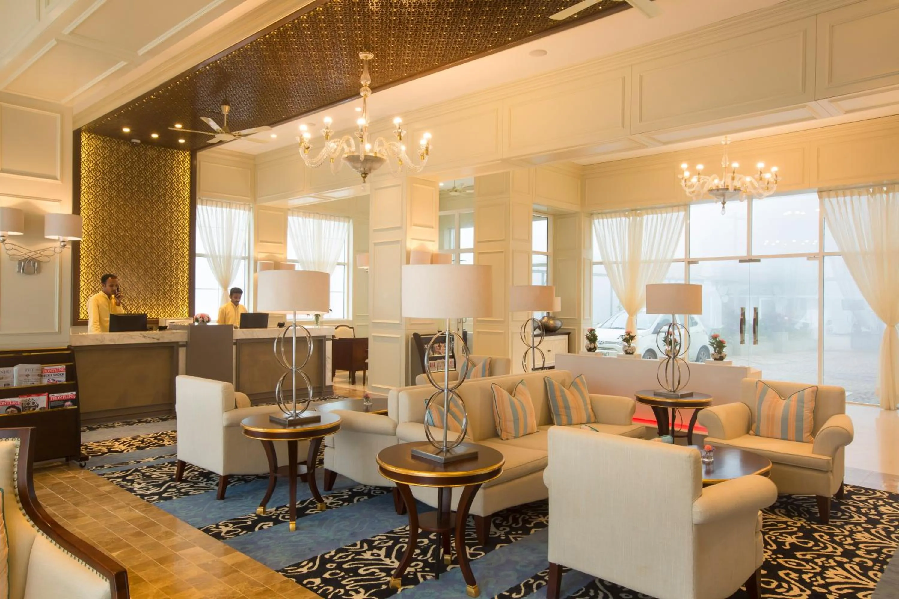 Lobby or reception in Fragrant Nature Munnar - A Five Star Classified Hotel