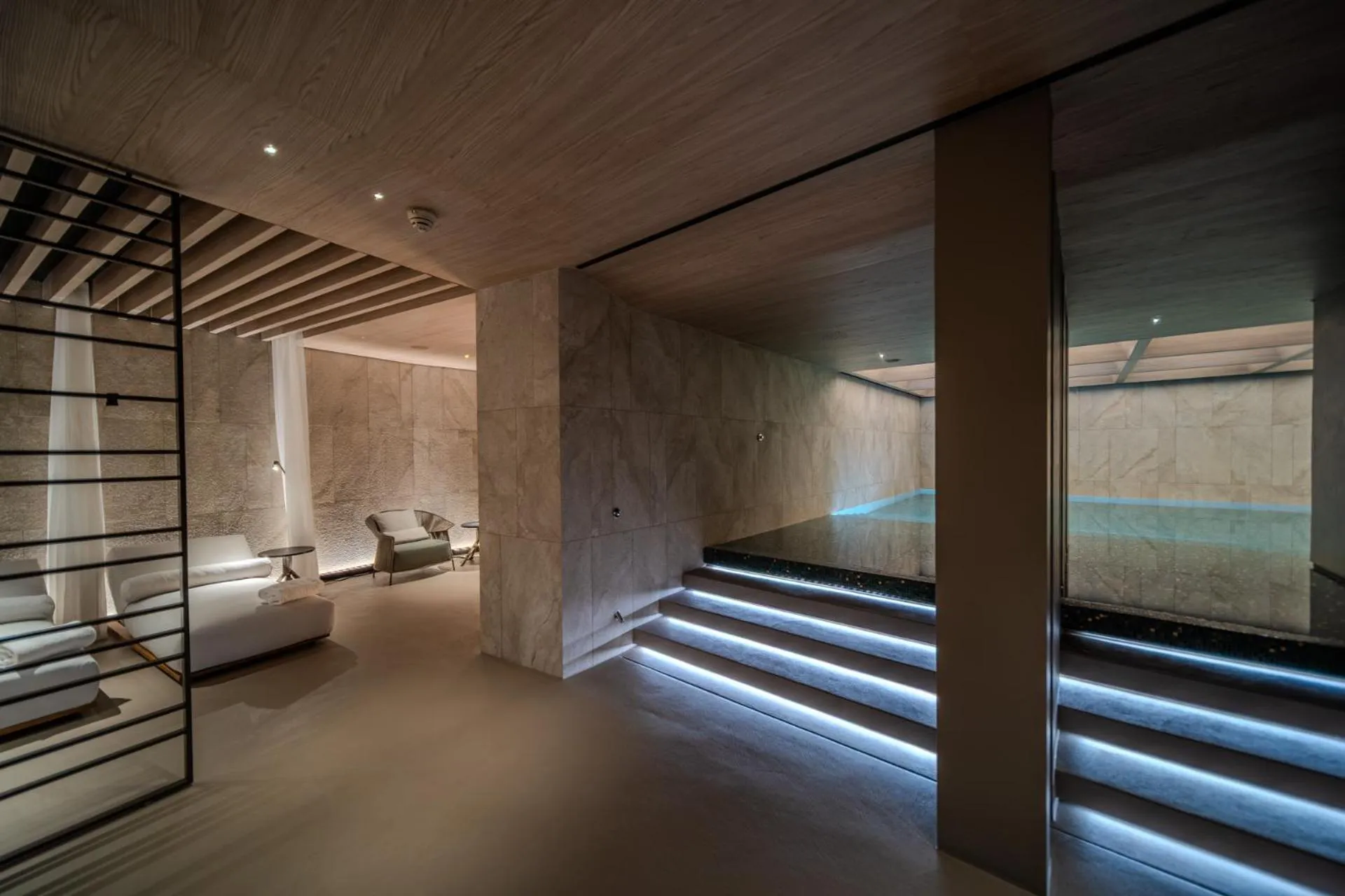 Spa and wellness centre/facilities in Grand Hotel Duchi d'Aosta