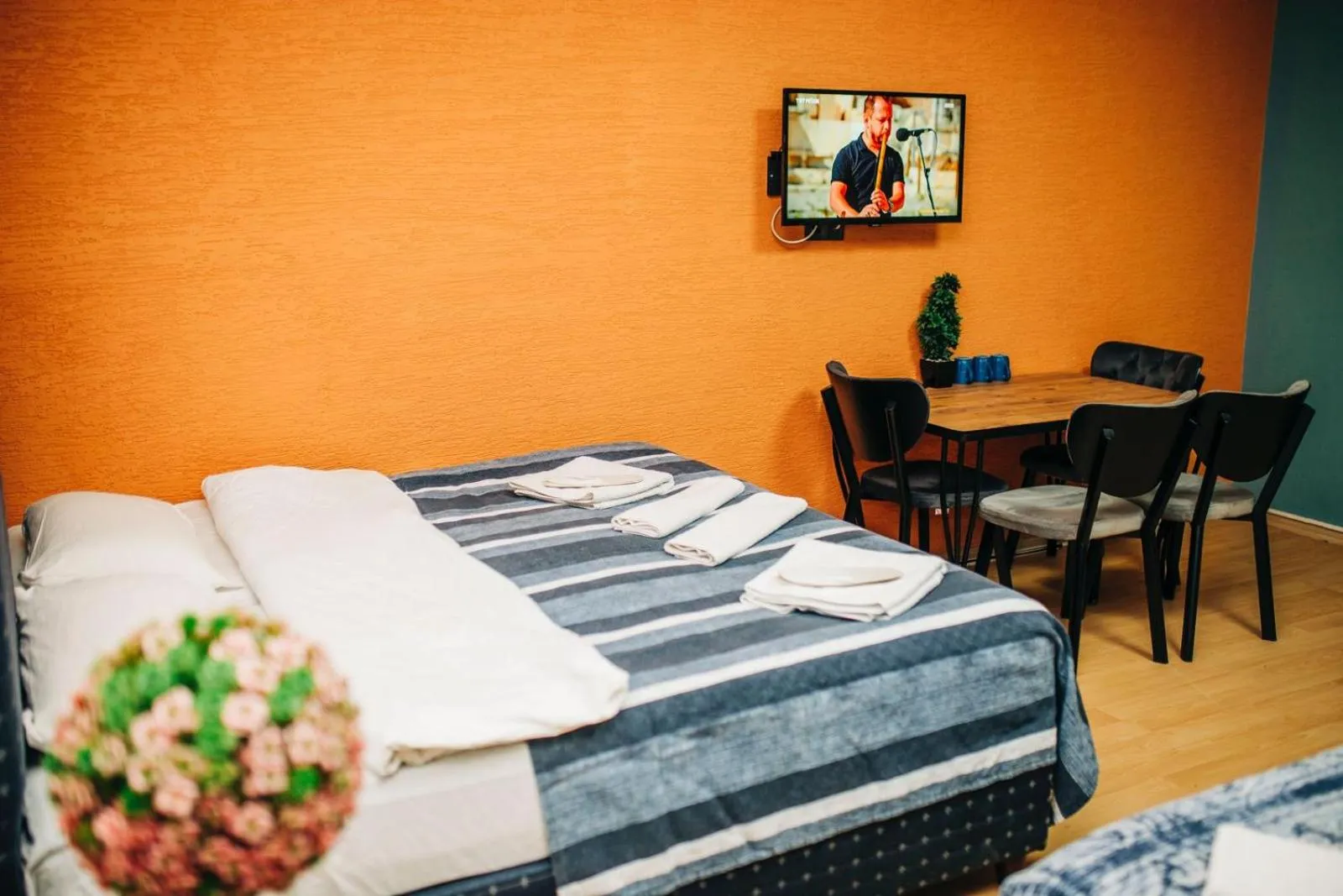 Photo of the whole room, Bed in Ekinoks Hotel