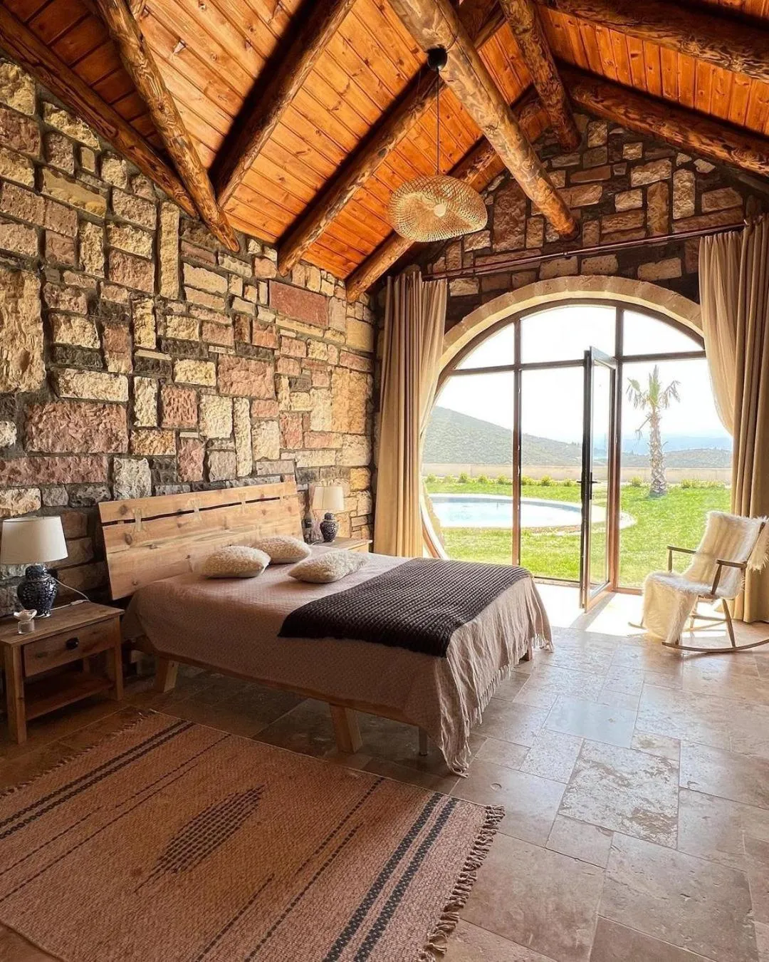 Bed in Ekinoks Hotel