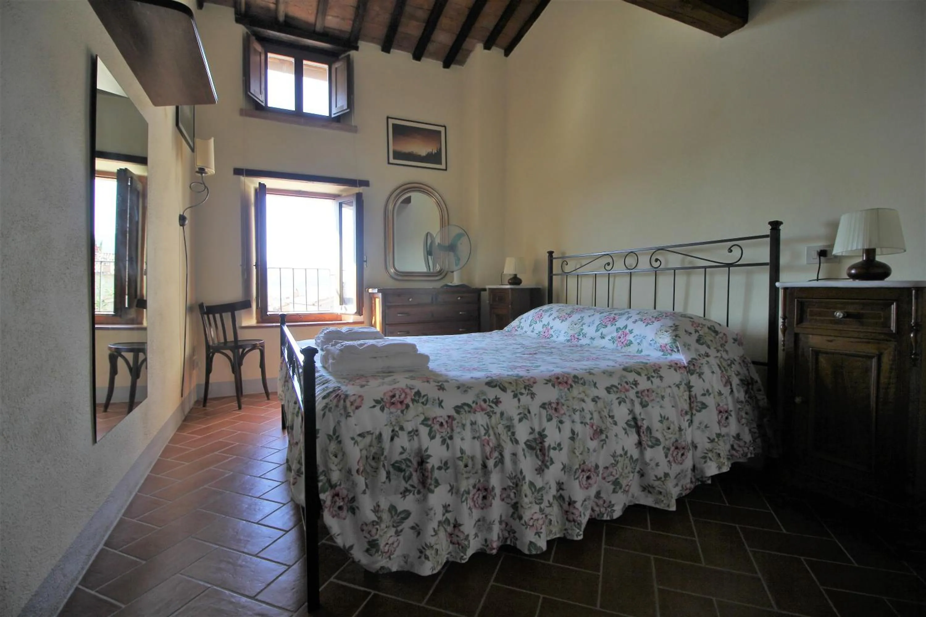 Bed in La Terrazza sulla Val d'Orcia