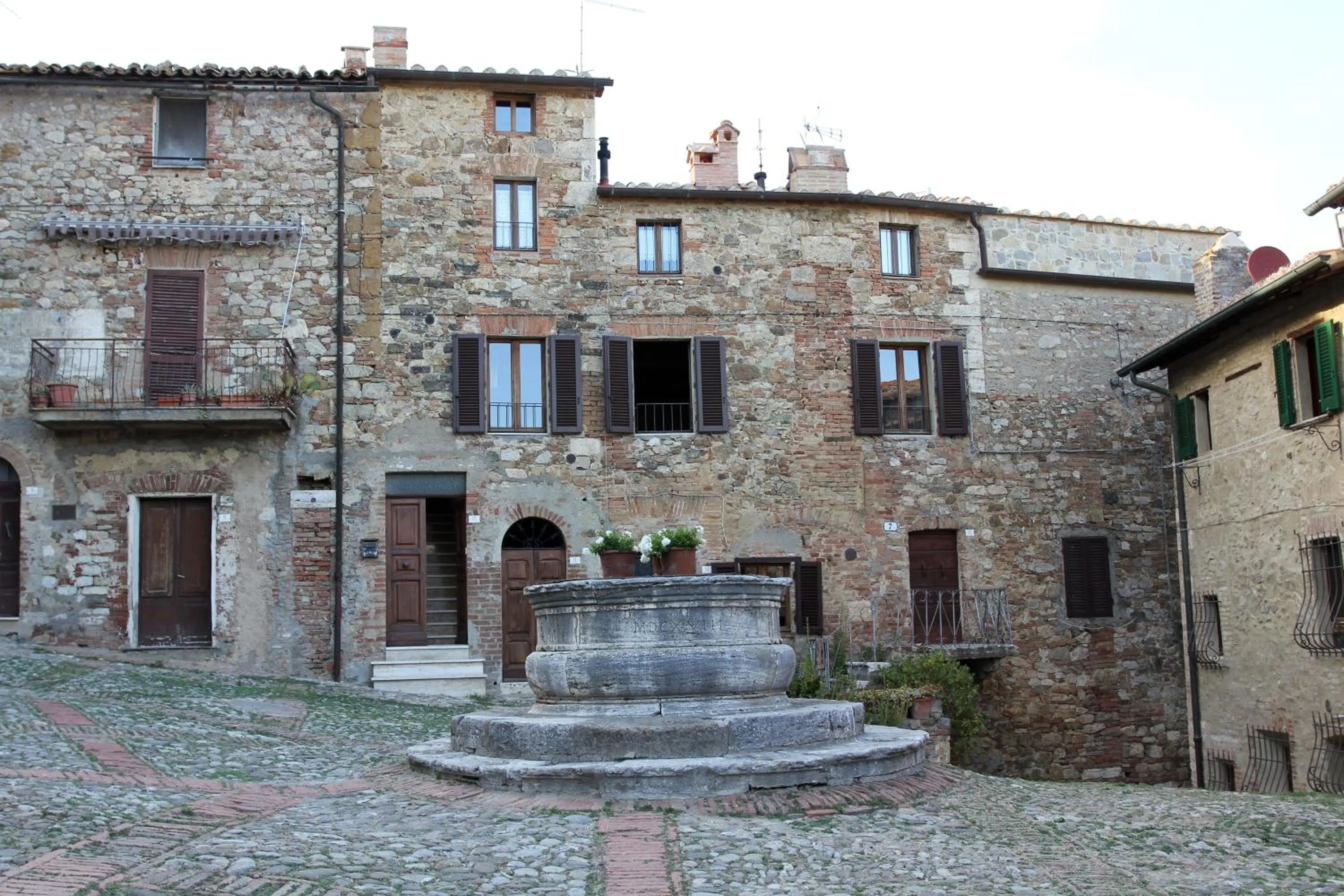 Facade/entrance in La Terrazza sulla Val d'Orcia
