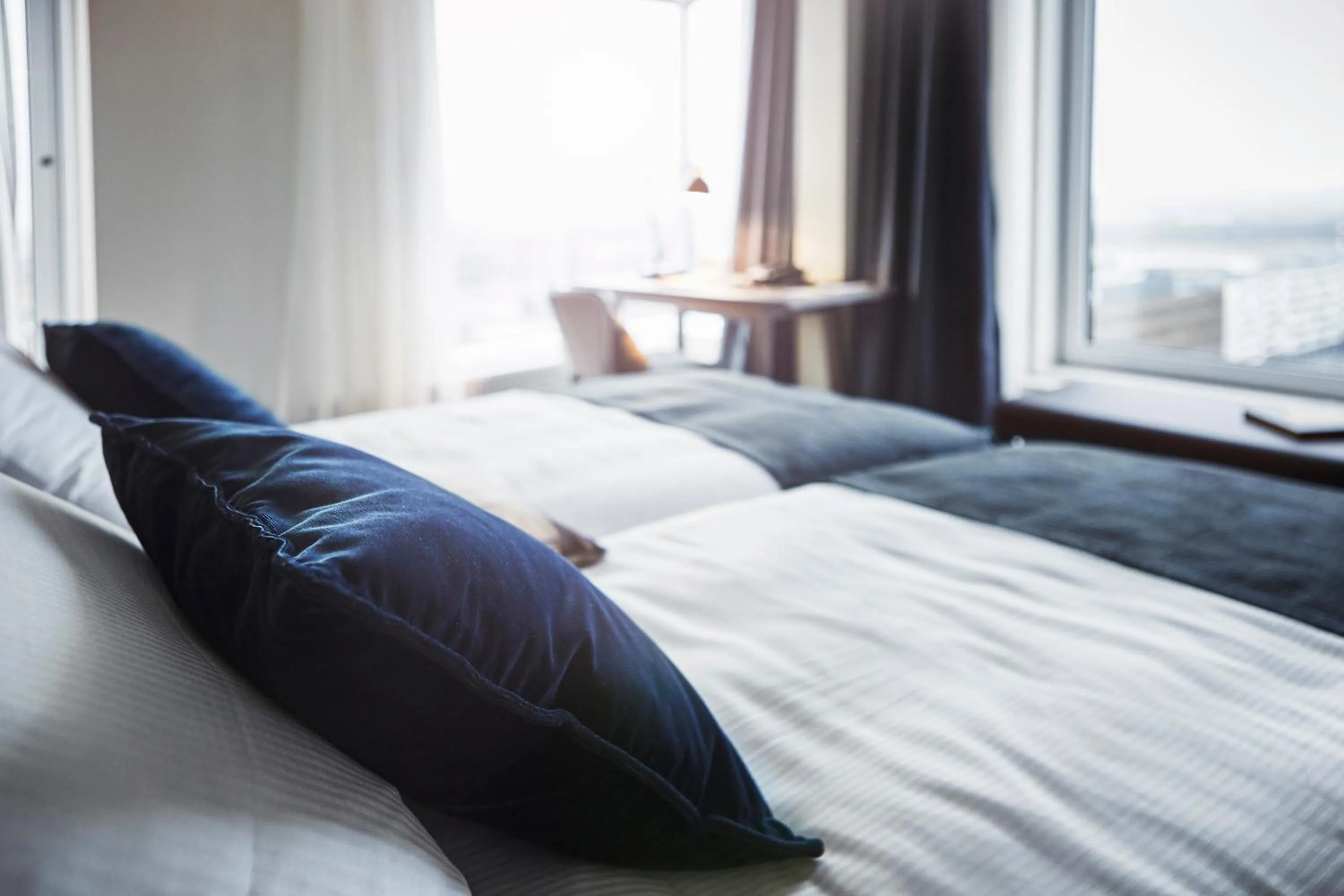 Bed in Quality Hotel View