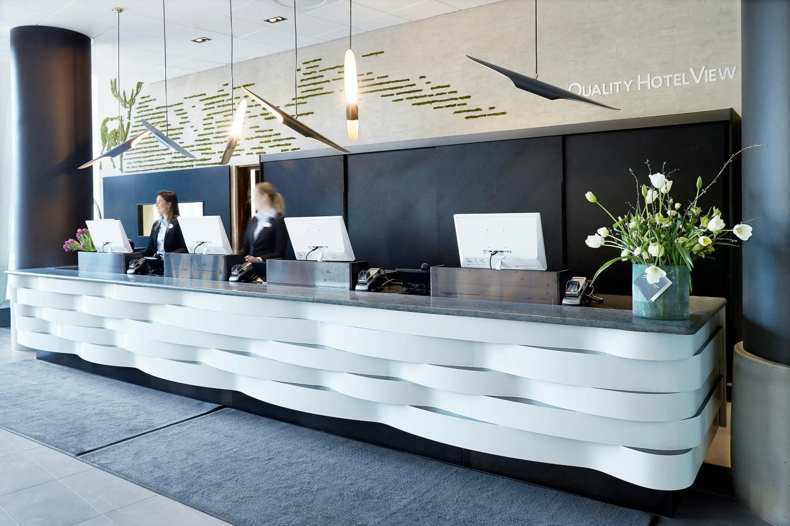 Lobby or reception in Quality Hotel View