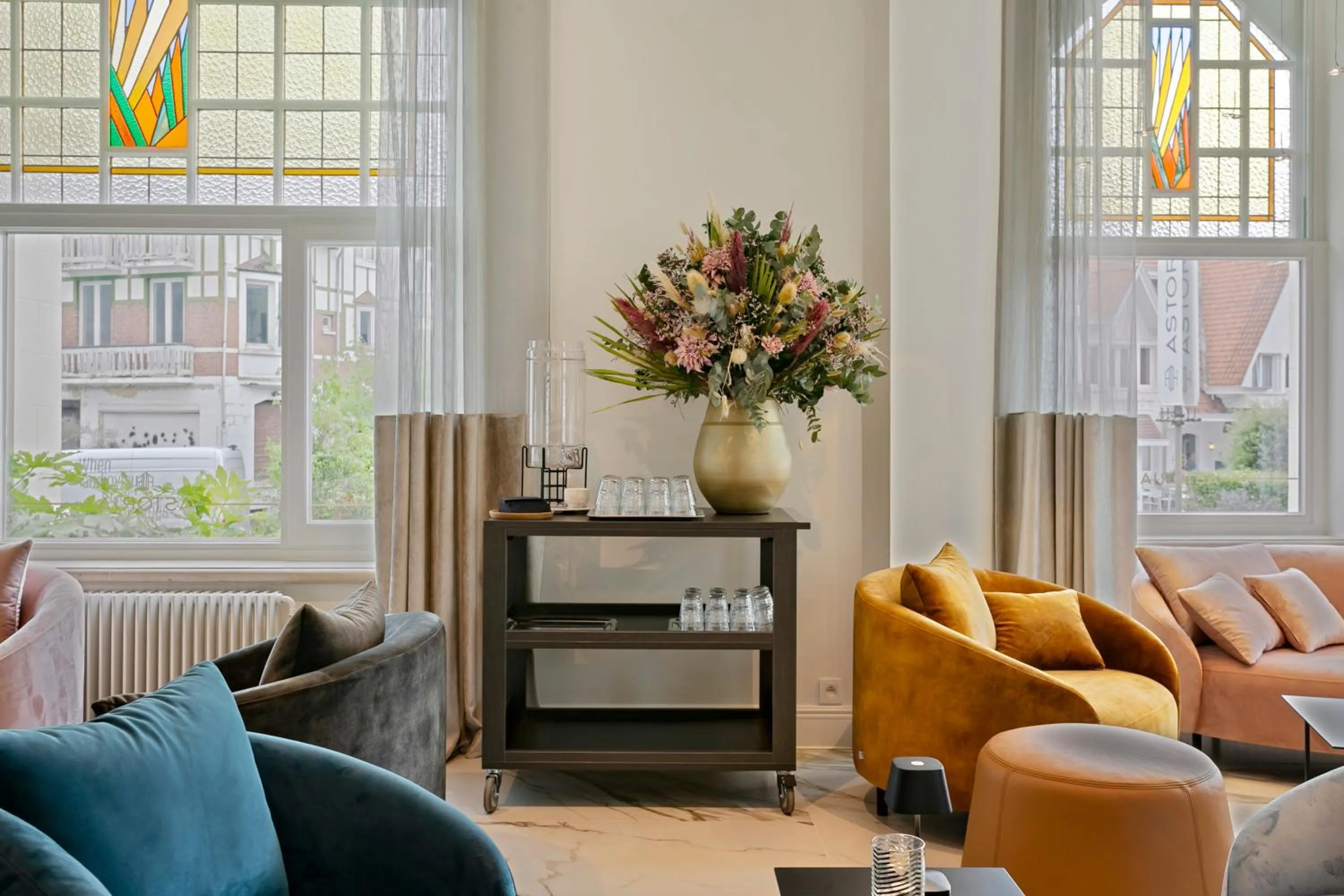 Lobby or reception in Hotel Astoria