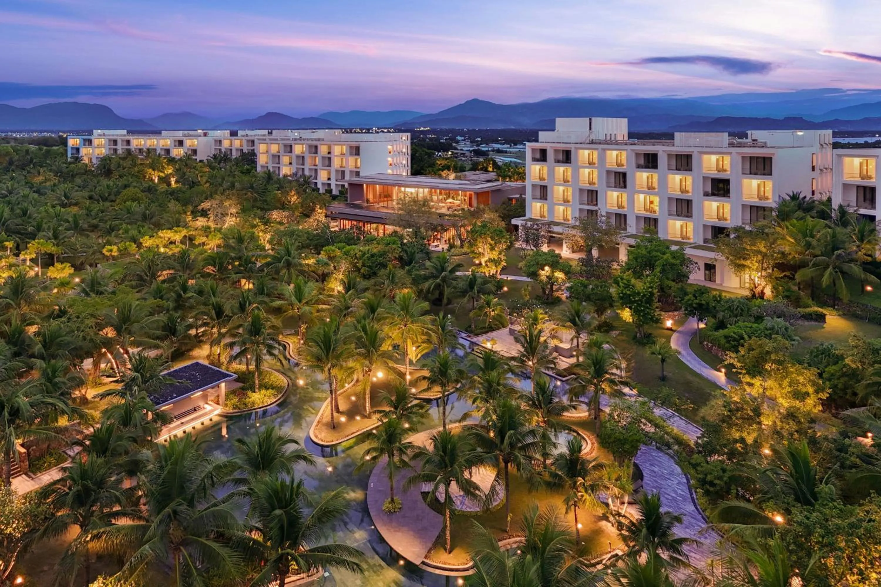 Property building in JW Marriott Cam Ranh Bay Resort & Spa