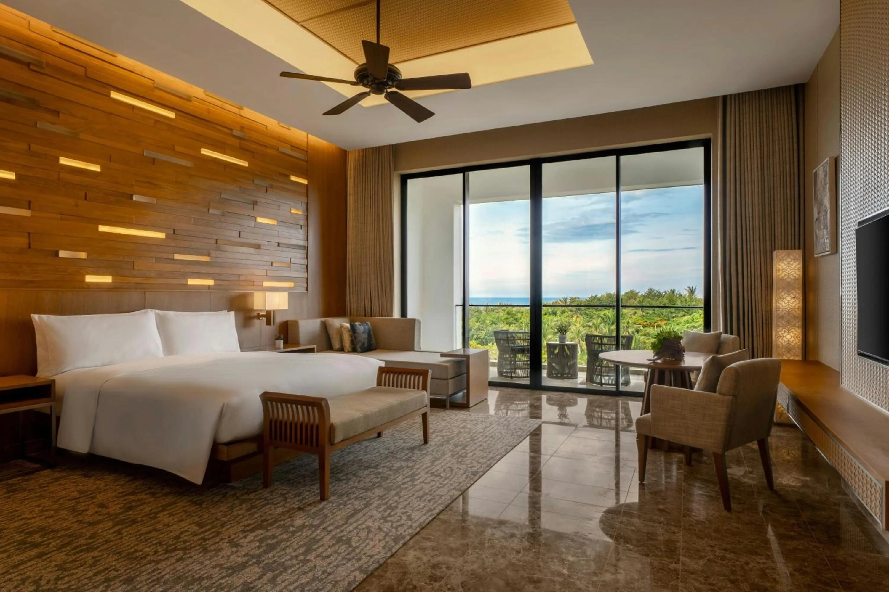 Photo of the whole room, Bed in JW Marriott Cam Ranh Bay Resort & Spa