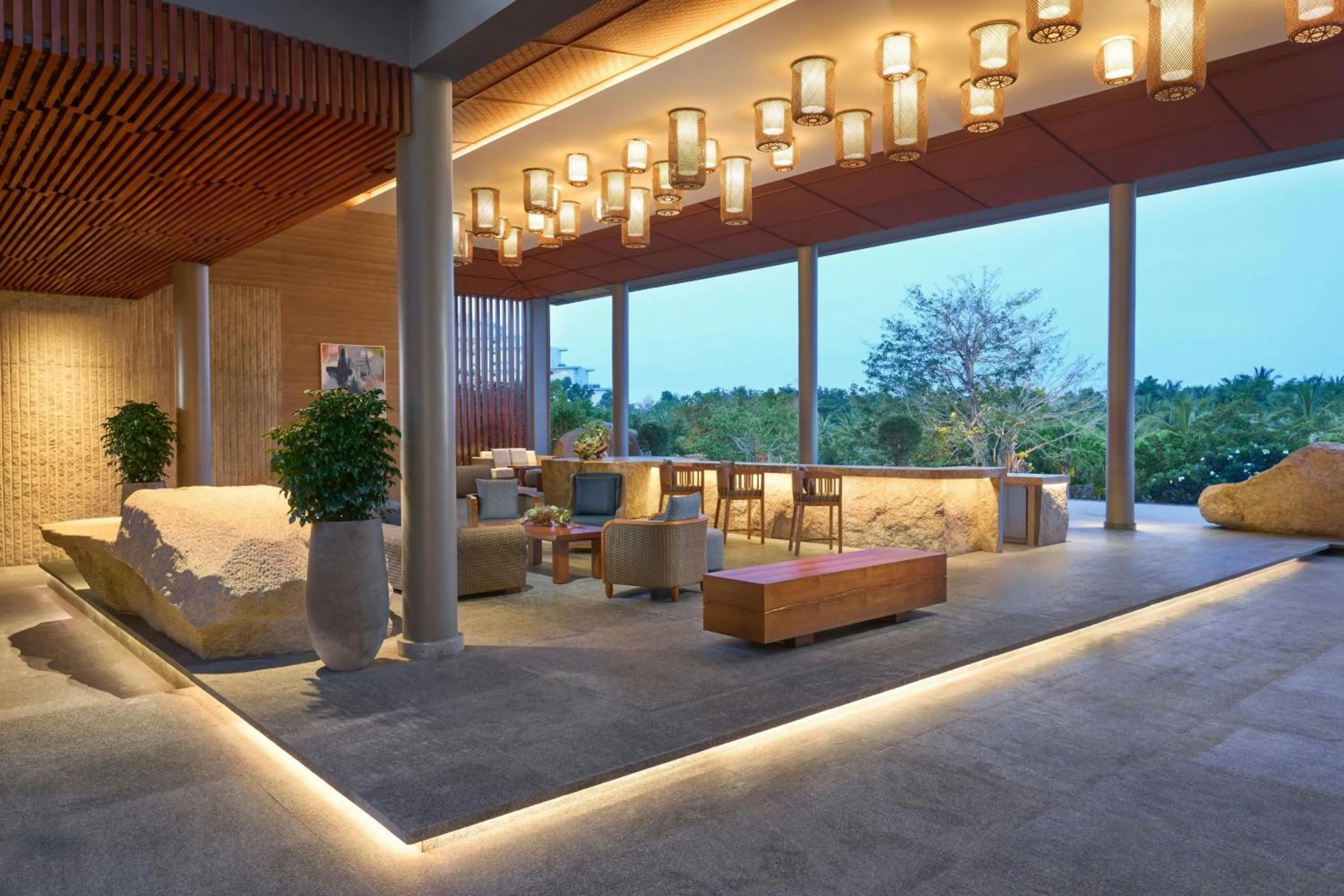 Lobby or reception in JW Marriott Cam Ranh Bay Resort & Spa