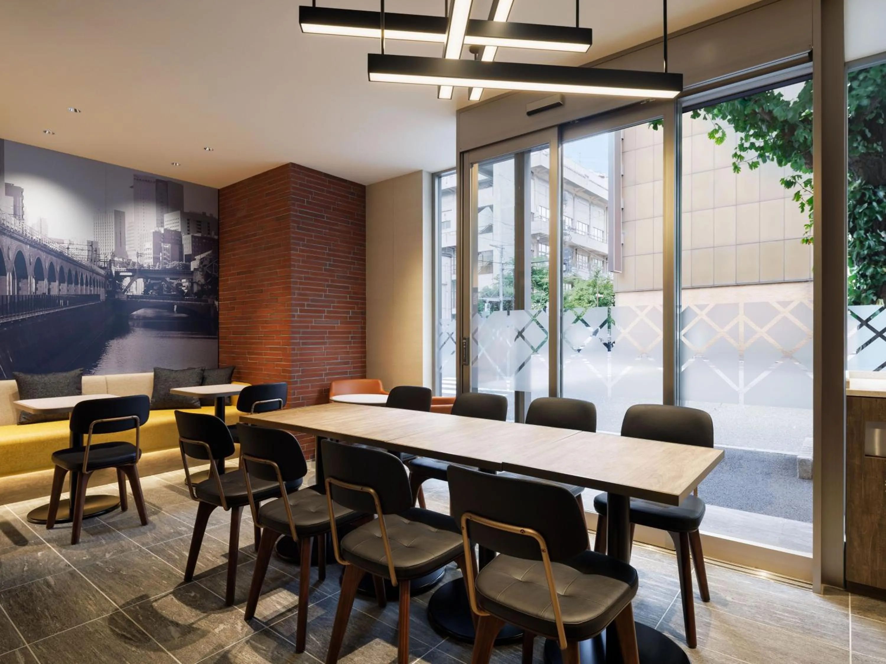 Communal lounge/ TV room in Four Points Flex by Sheraton Tokyo Higashi Kanda