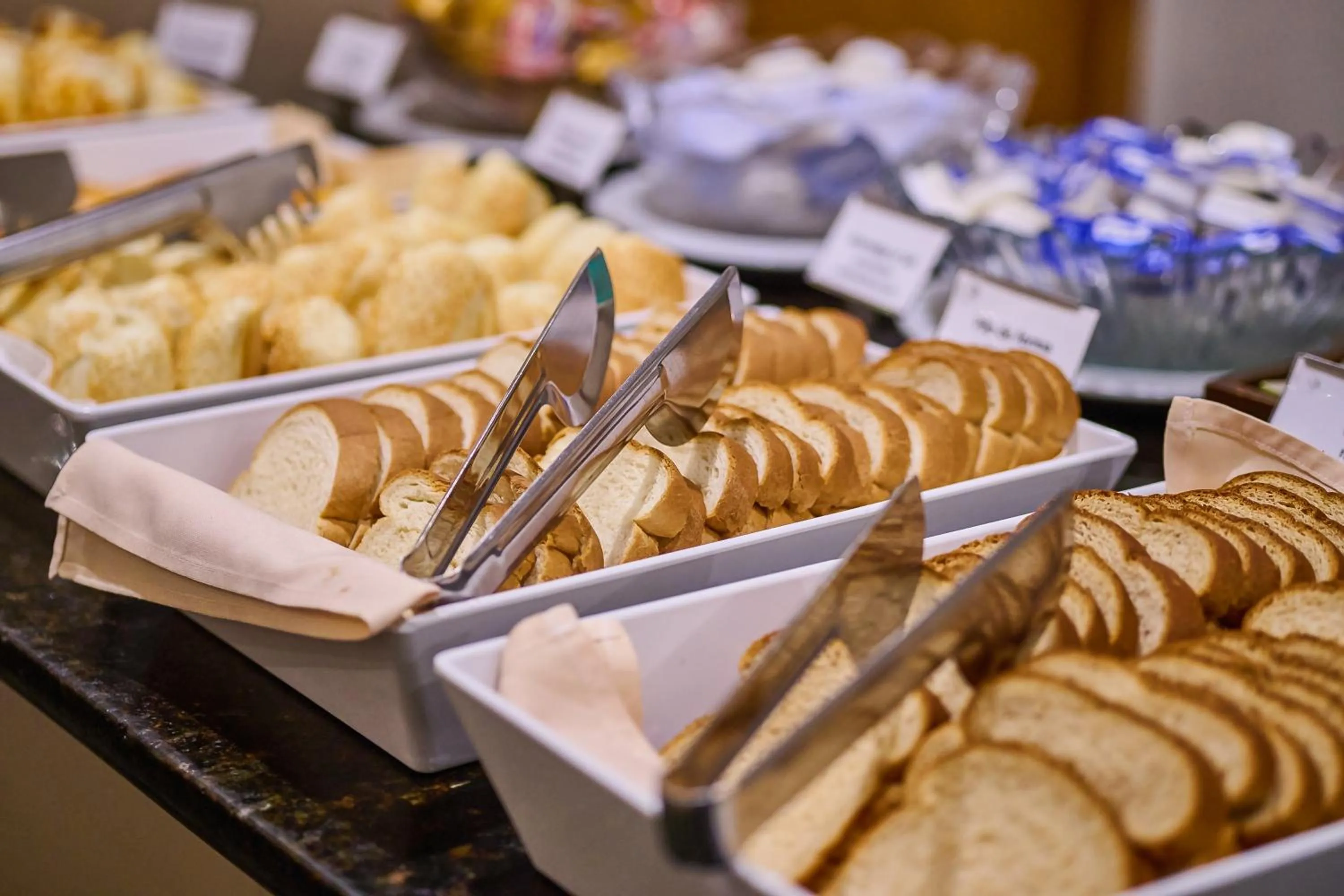 Breakfast in South American Copacabana Hotel