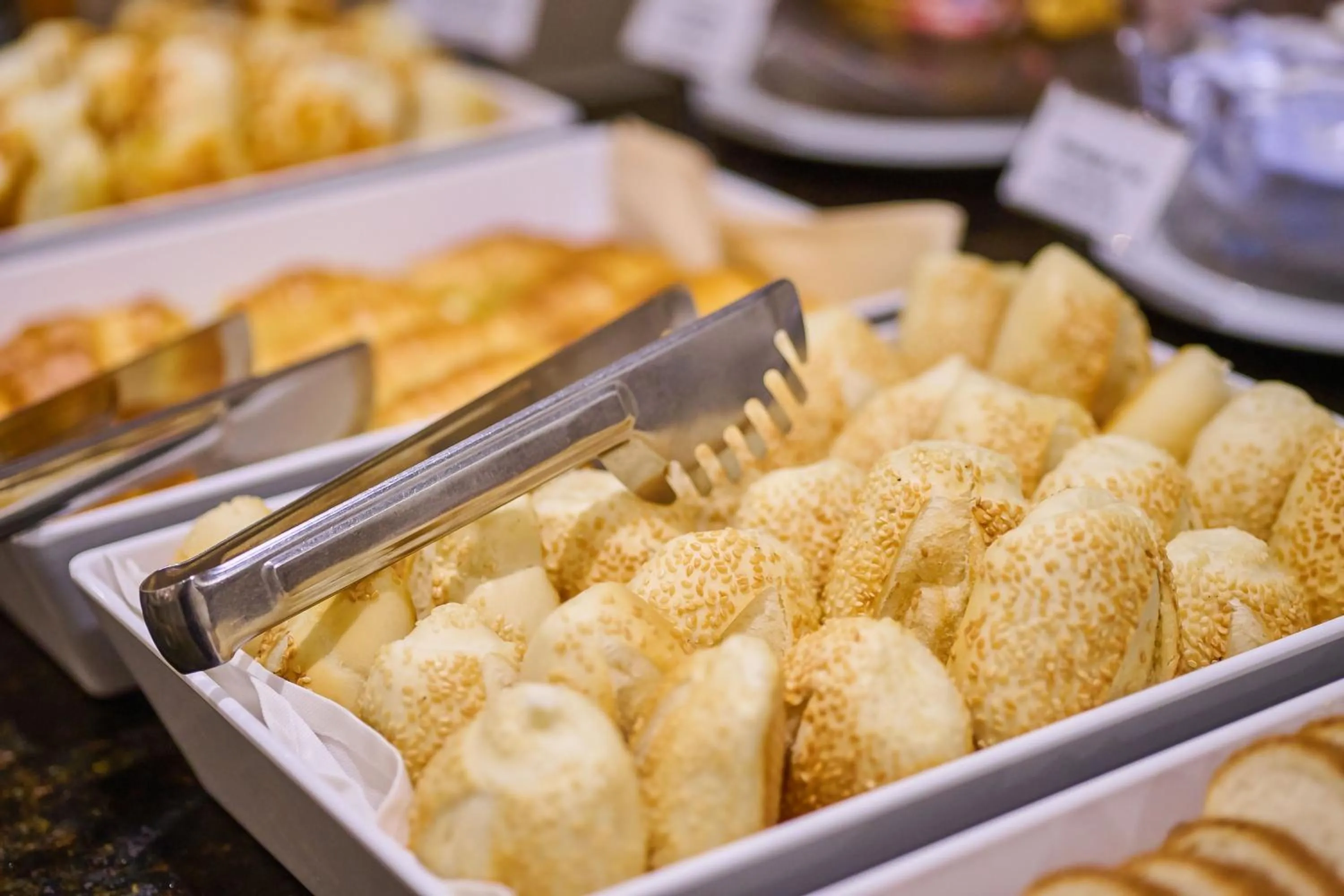 Breakfast in South American Copacabana Hotel