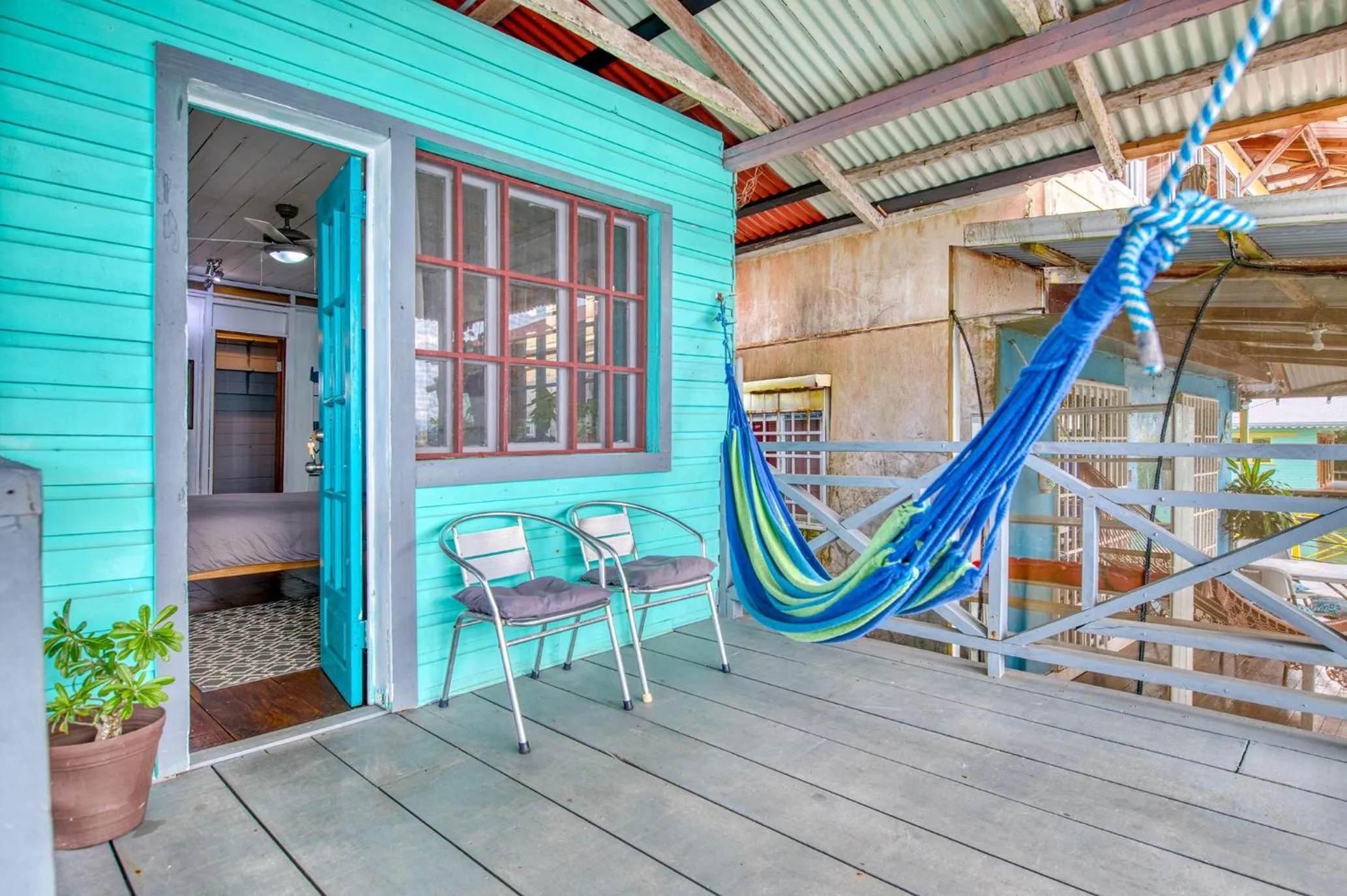 Balcony/Terrace in Saigon Bay Bed & Breakfast