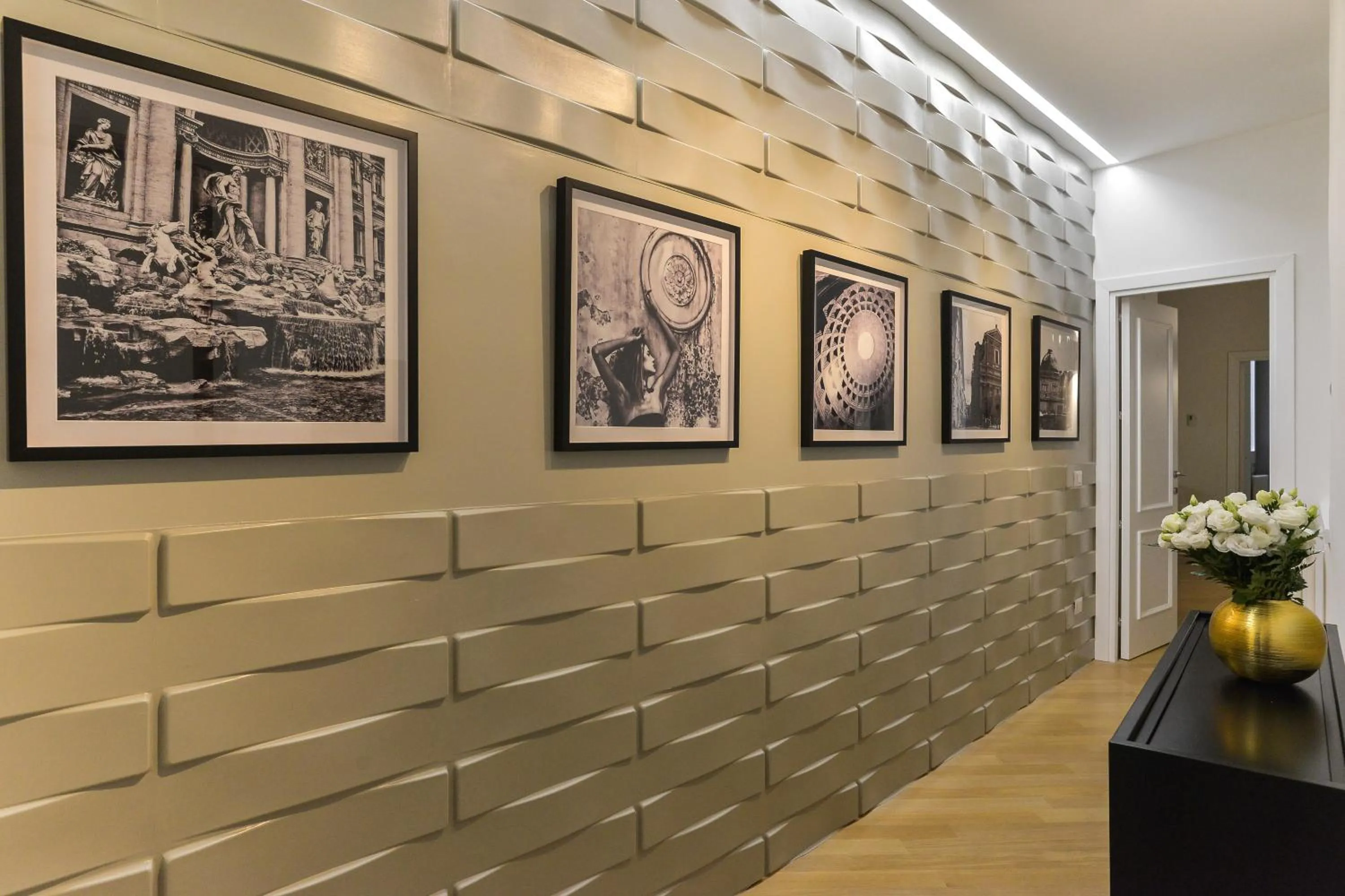 Decorative detail in EVE Luxury Apartments Pantheon