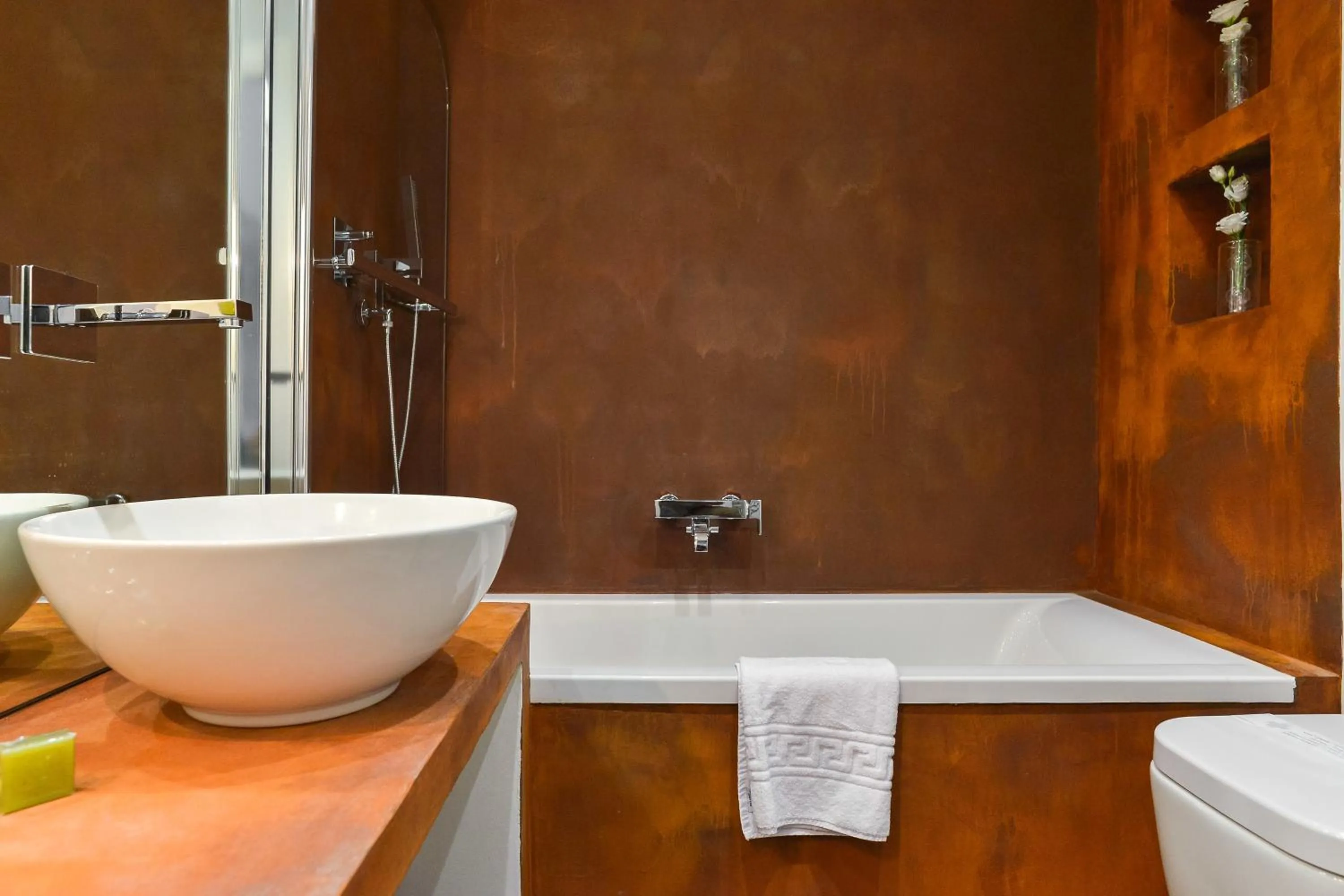 Bathroom in EVE Luxury Apartments Pantheon