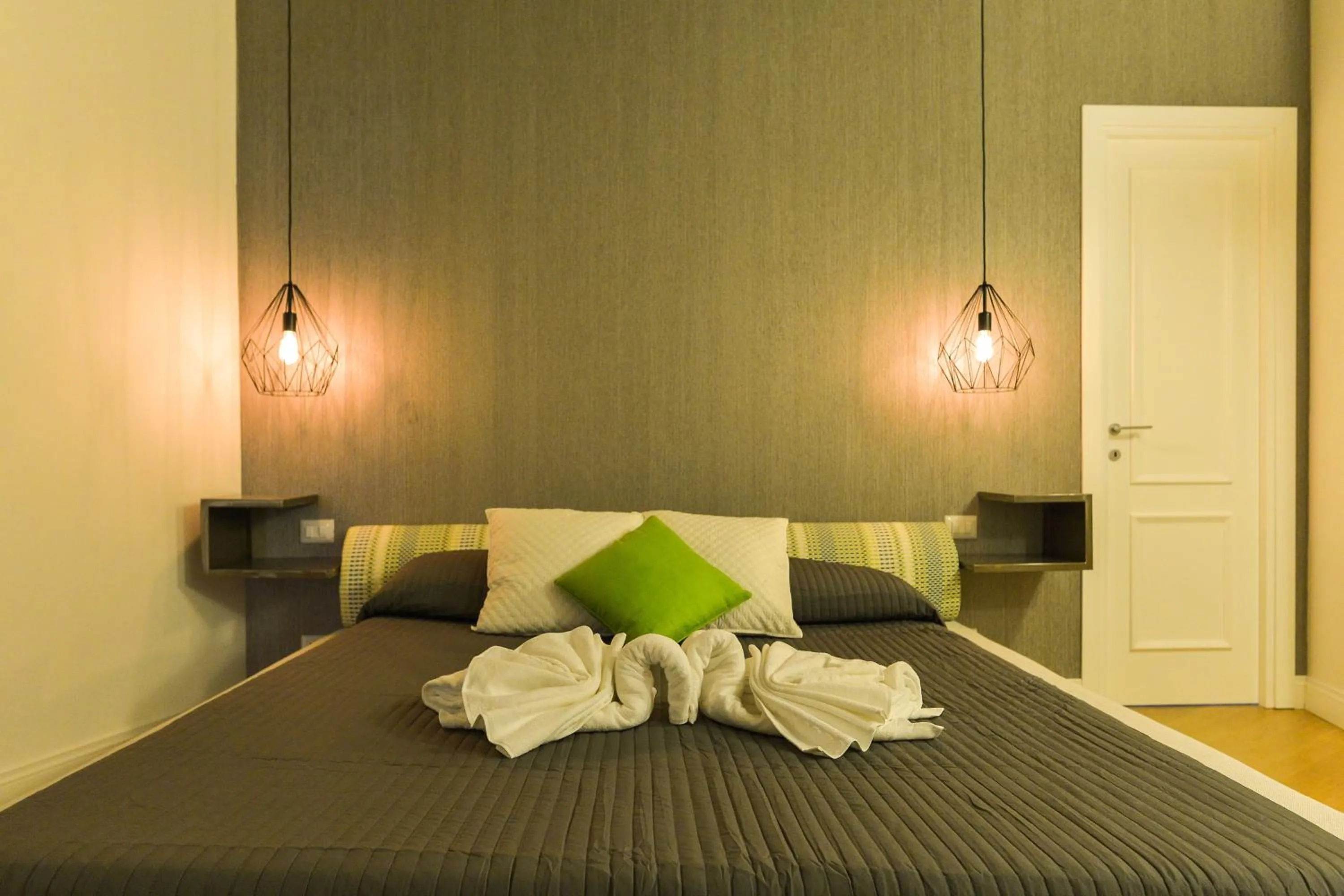 Bed in EVE Luxury Apartments Pantheon