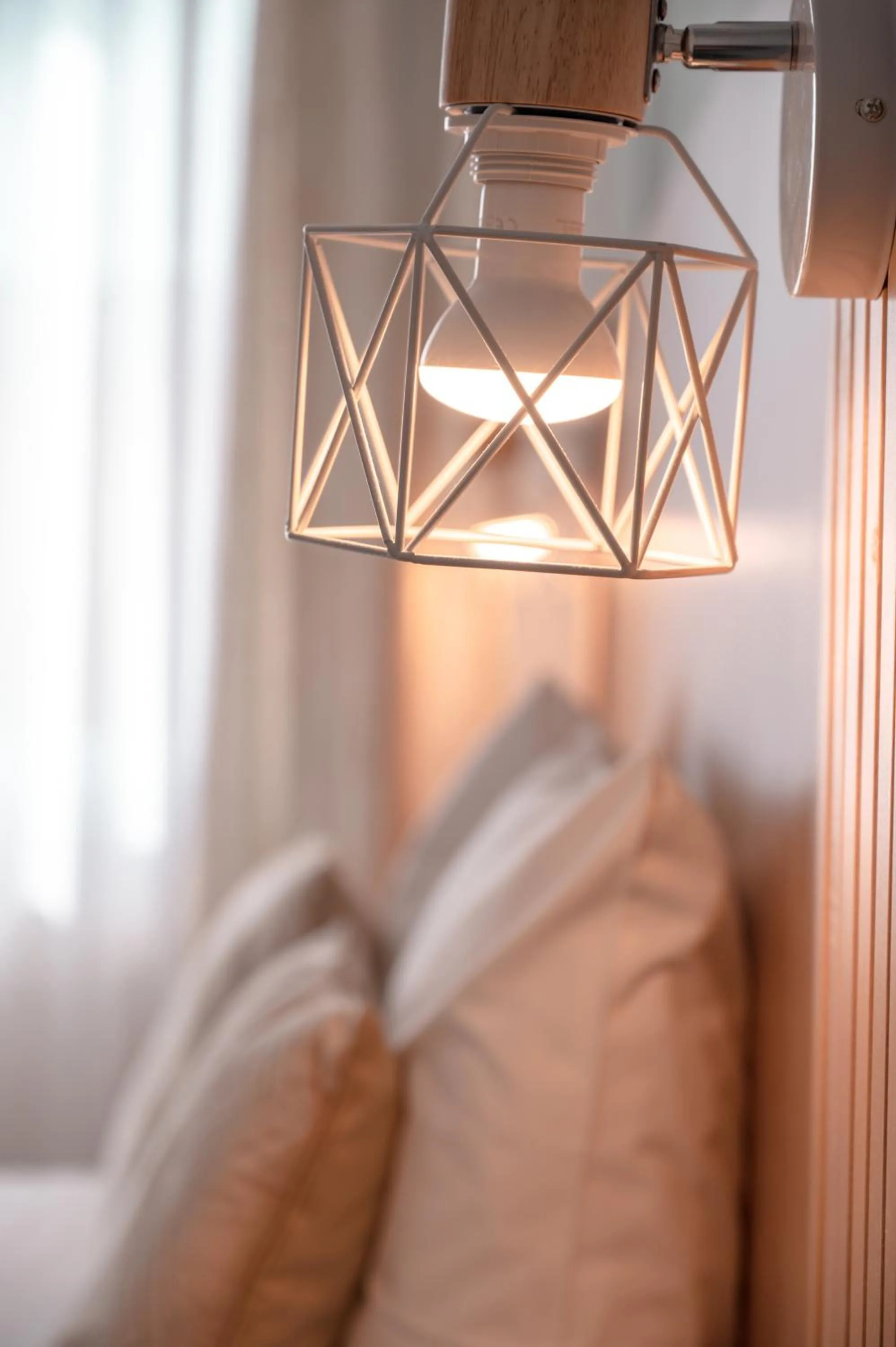 Decorative detail, Bed in Hôtel Le Rivage vue sur mer - Châtelaillon-plage
