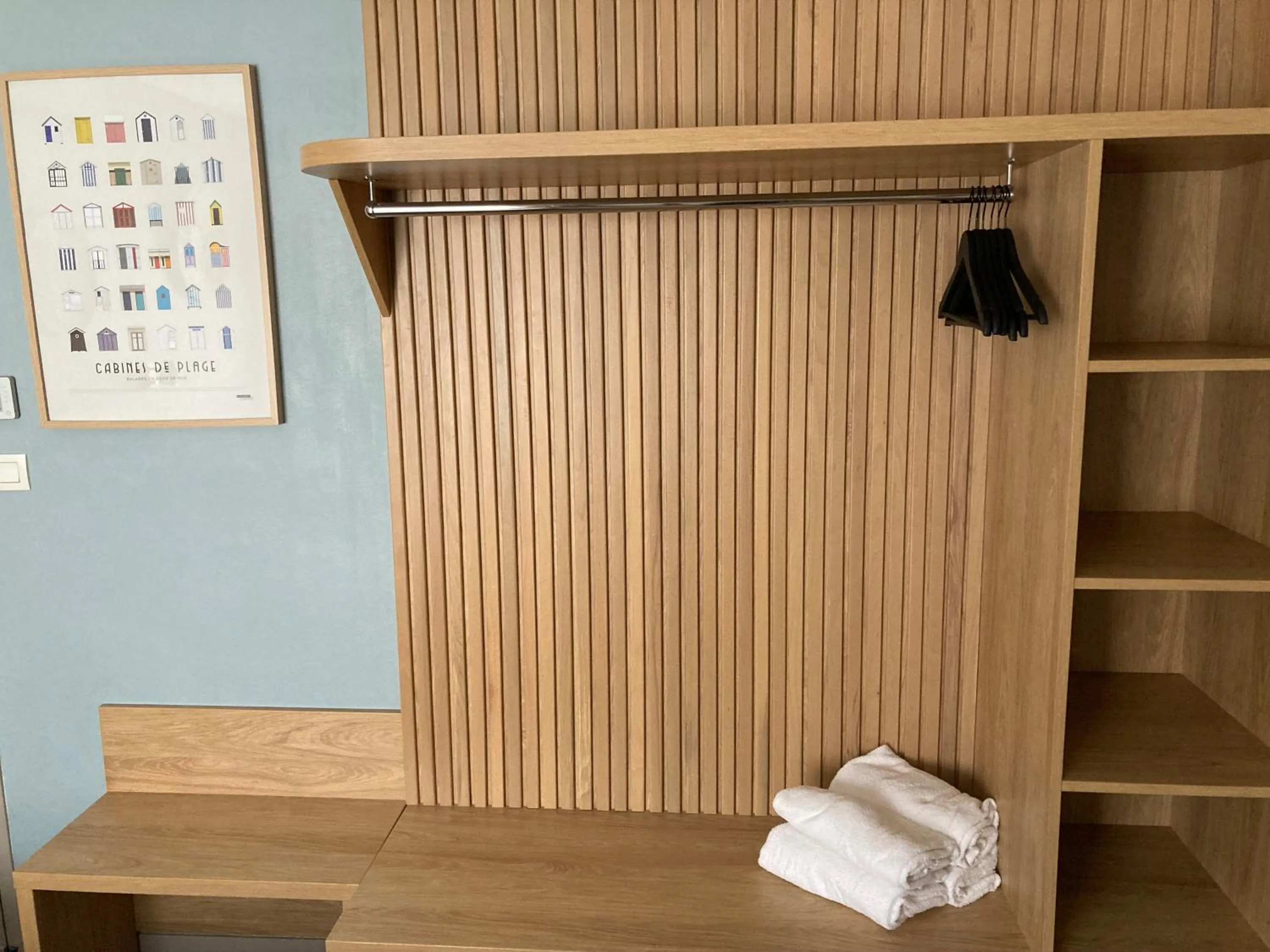 towels in Hôtel Le Rivage vue sur mer - Châtelaillon-plage