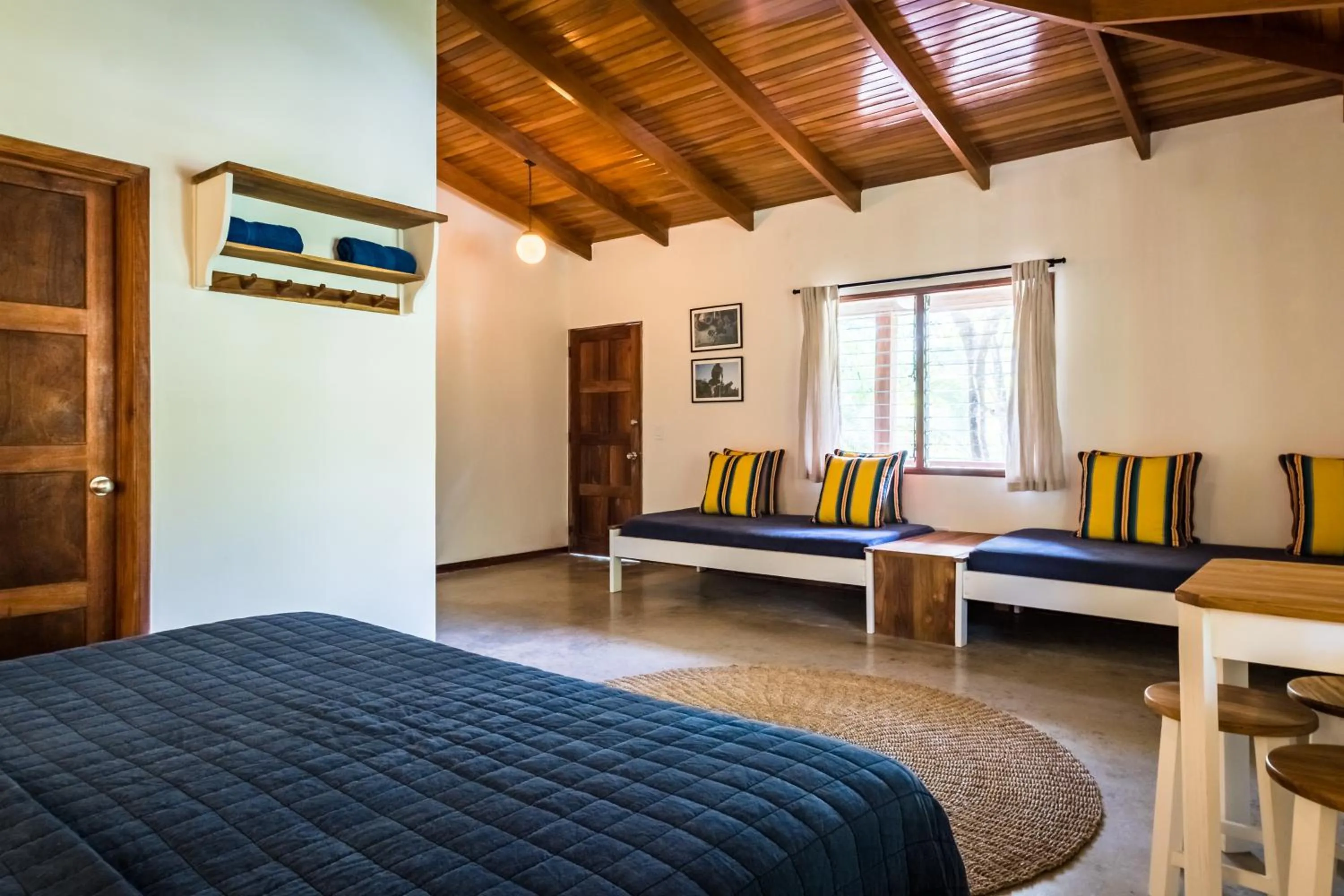 Bed in The Sunset Shack