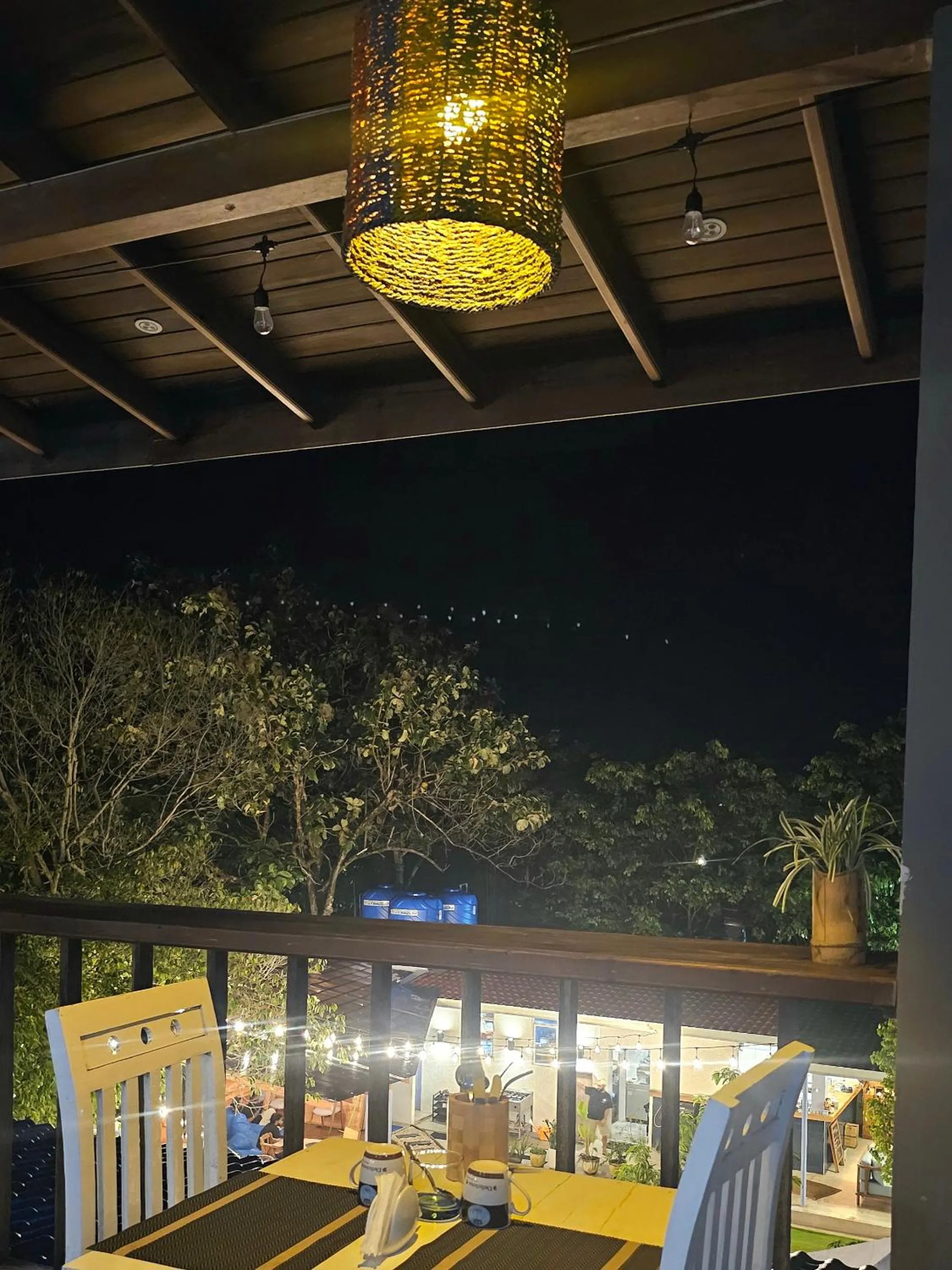 Patio in Hotel Good Life Unawatuna