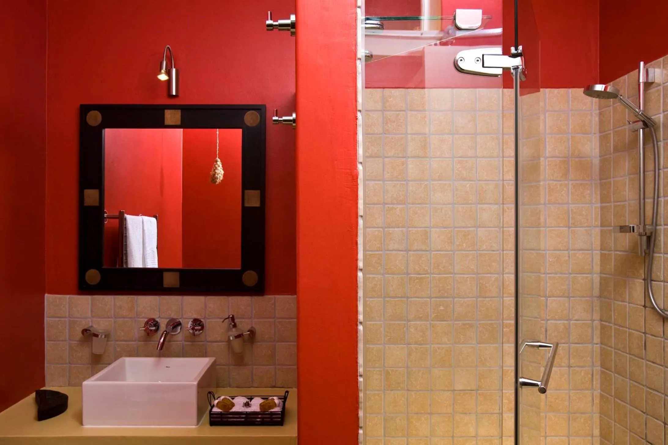 Shower in Villa Margherita