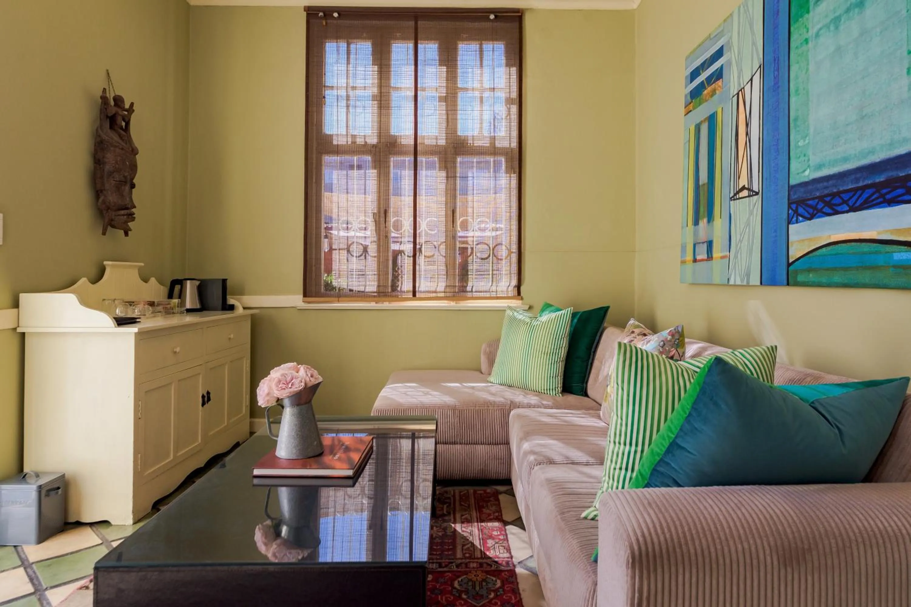 Seating area in Villa Margherita