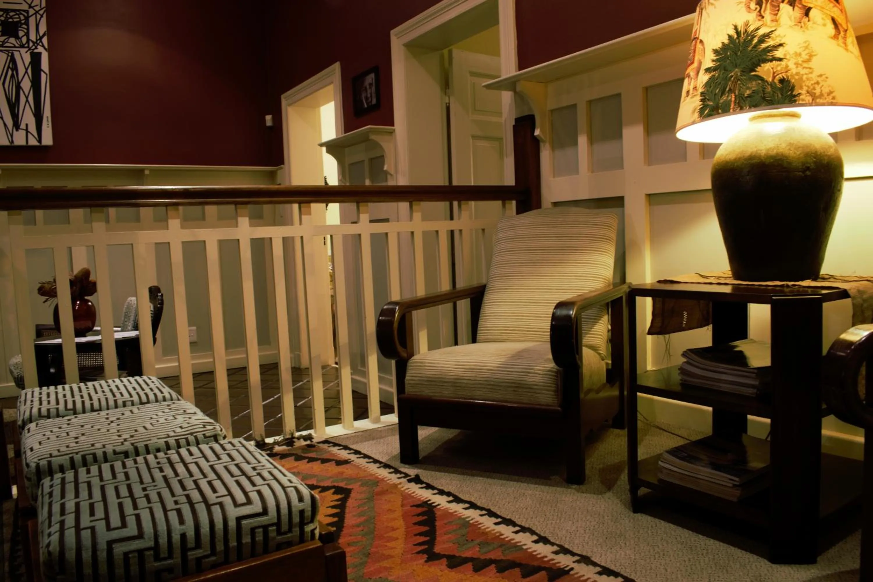 Communal lounge/ TV room, Bed in Villa Margherita