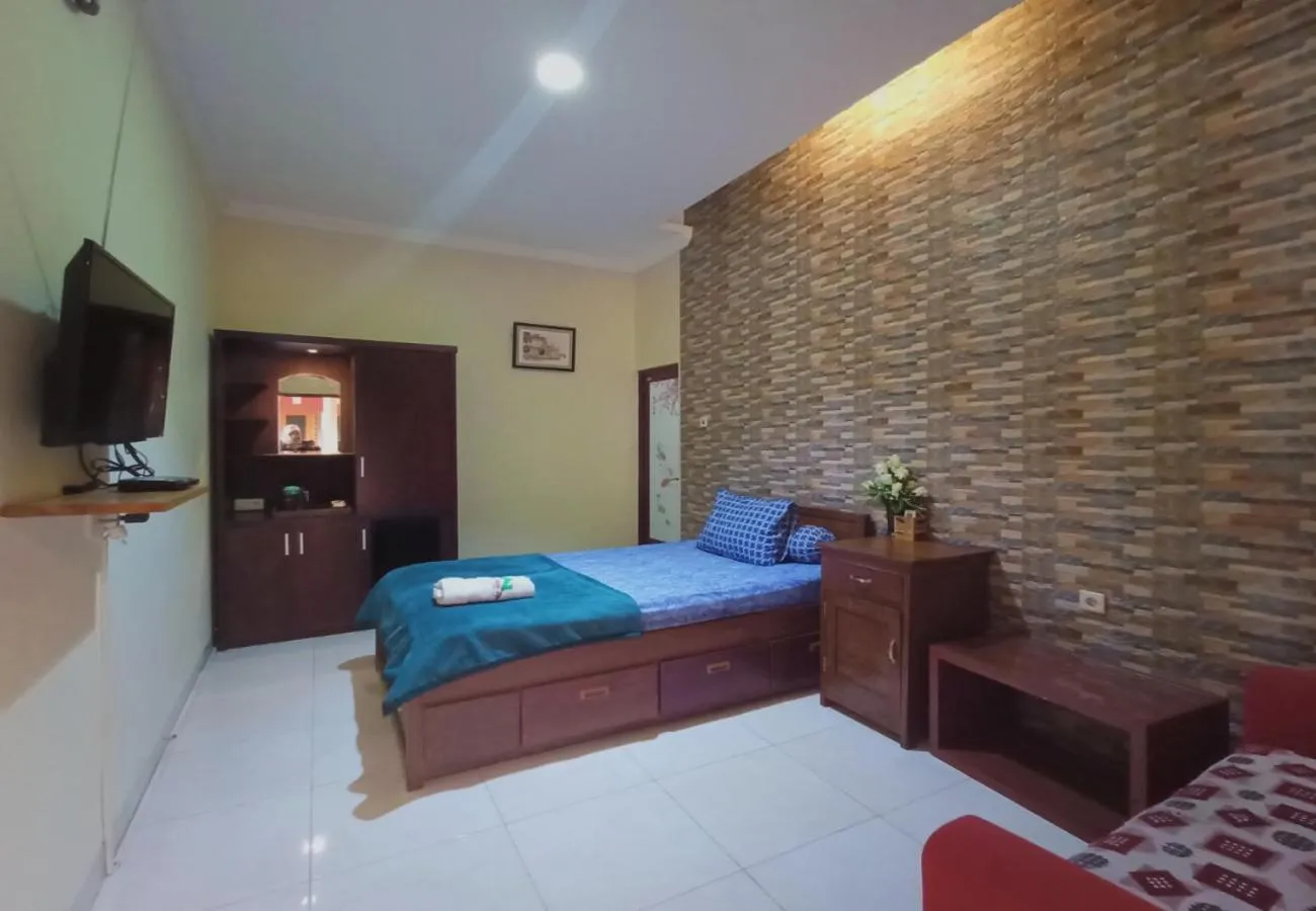 Bed in Ndalem Winie Asri