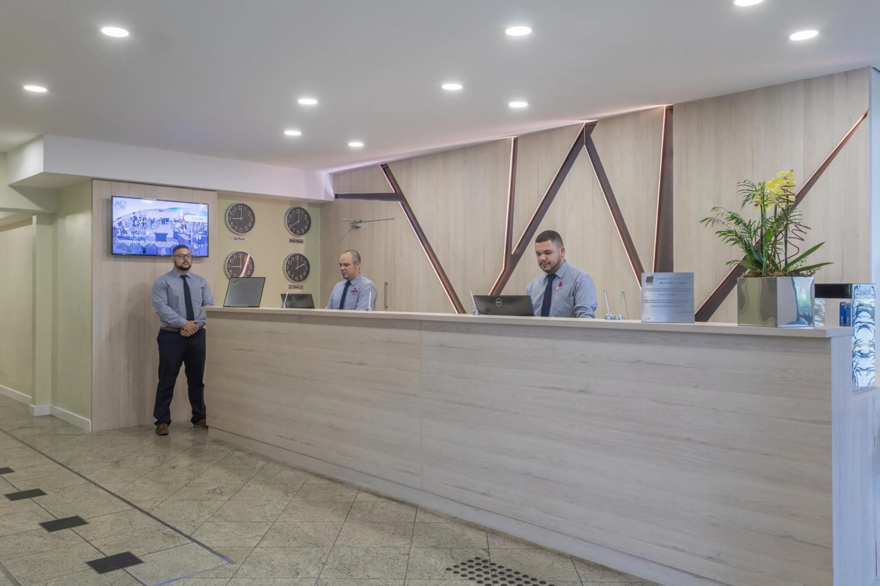 Lobby or reception in Green Place Ibirapuera
