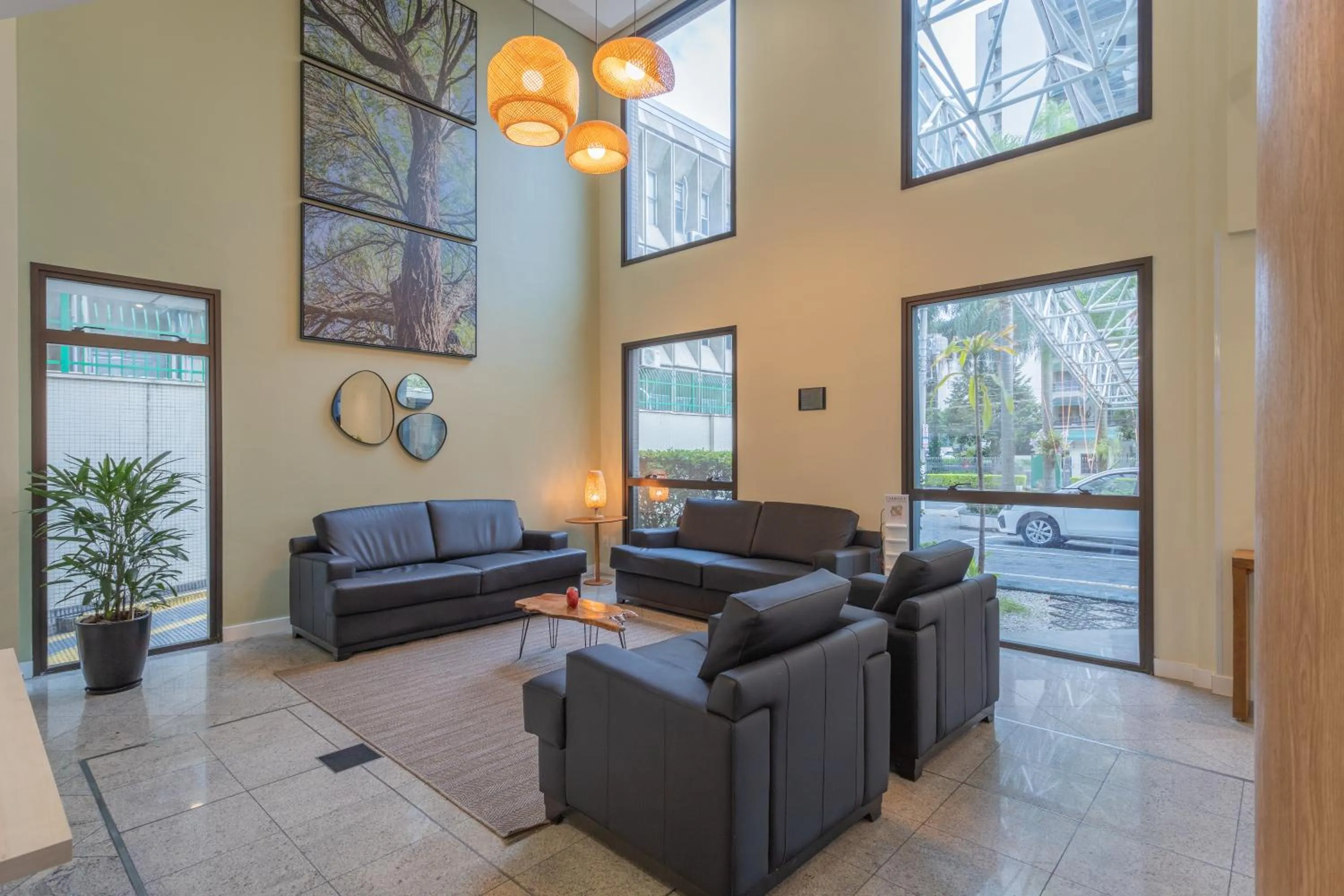 Lobby or reception in Green Place Ibirapuera