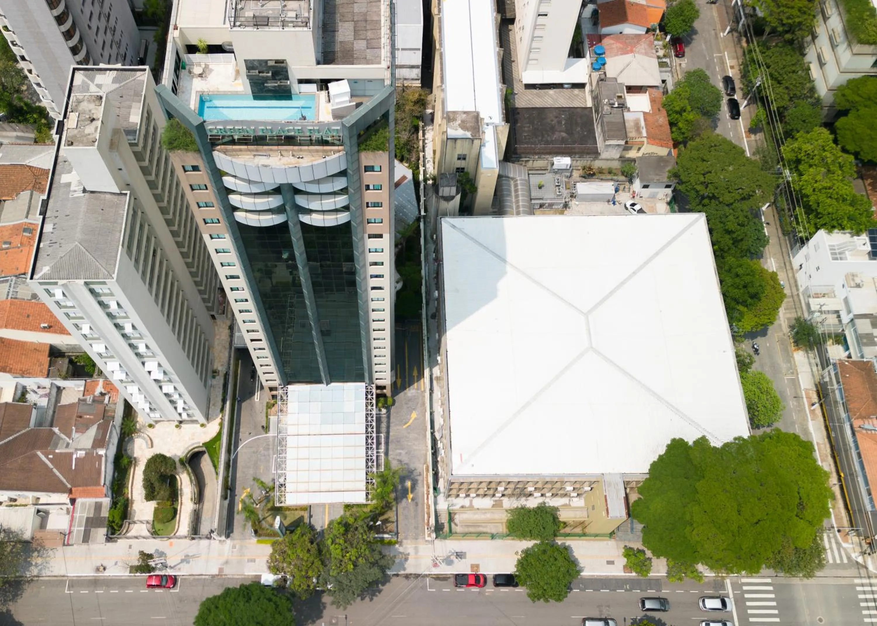 Facade/entrance in Green Place Ibirapuera