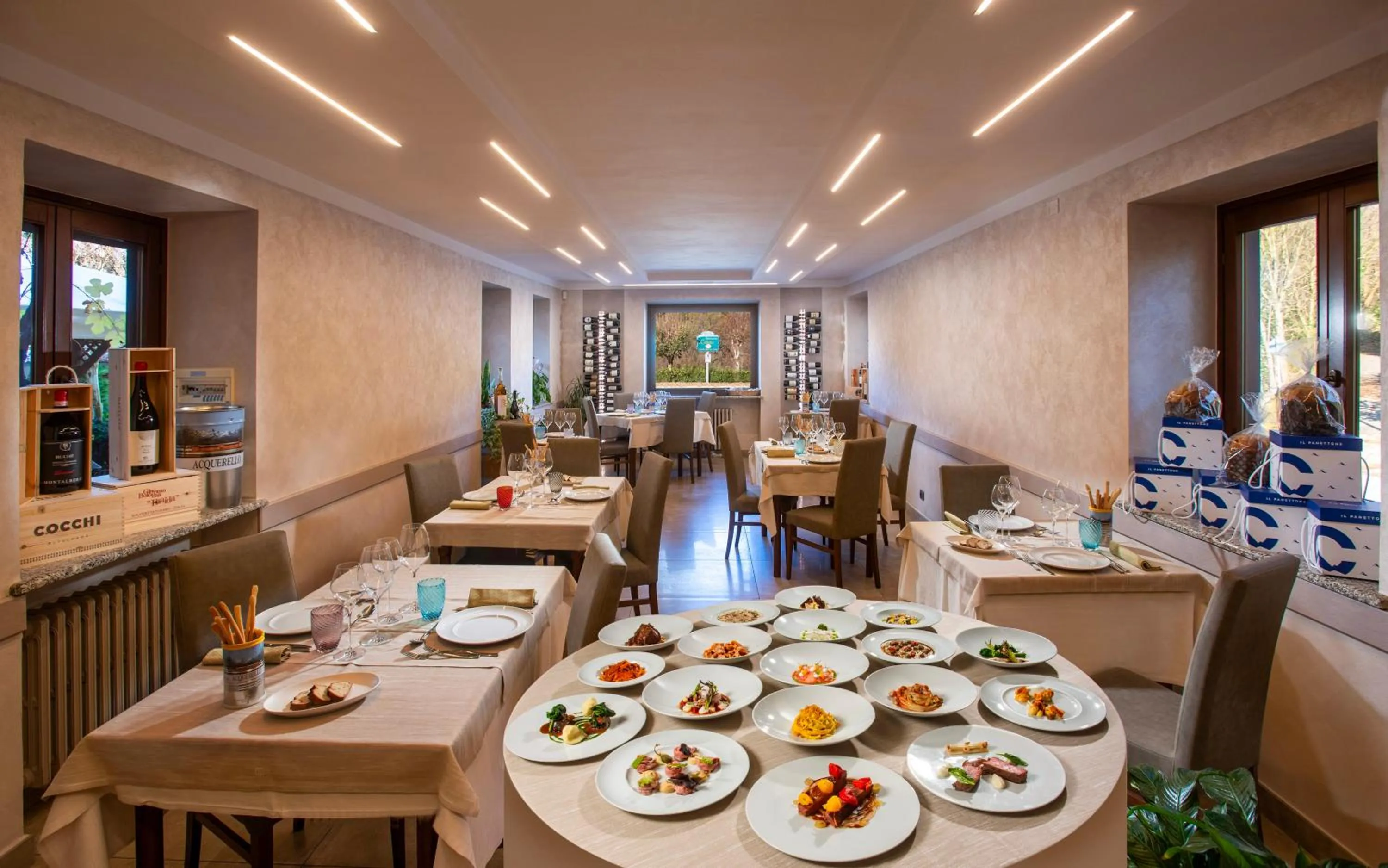 Restaurant/places to eat in Hotel la Colletta