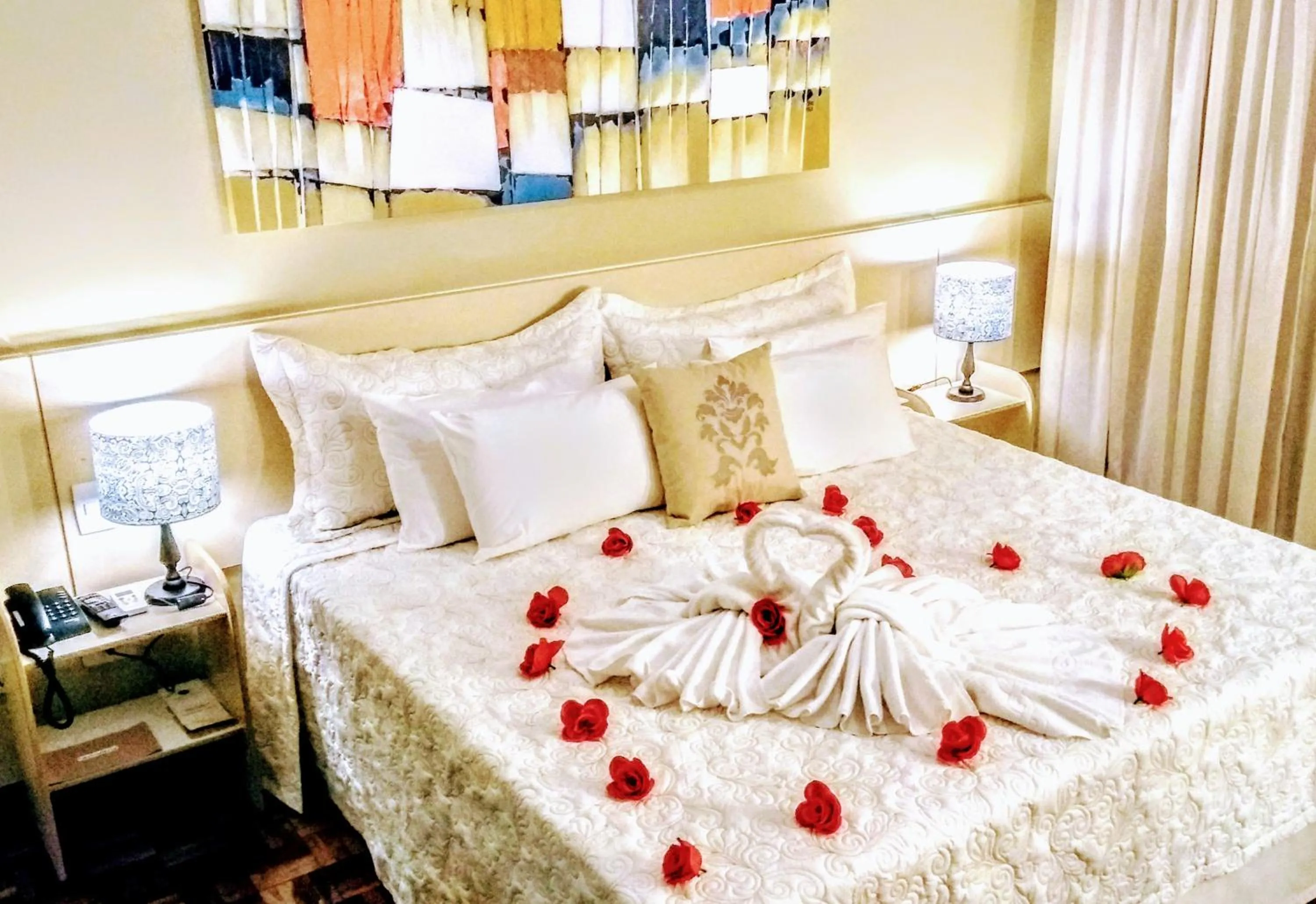 Photo of the whole room, Bed in Vespasiano Hotel Telêmaco Borba