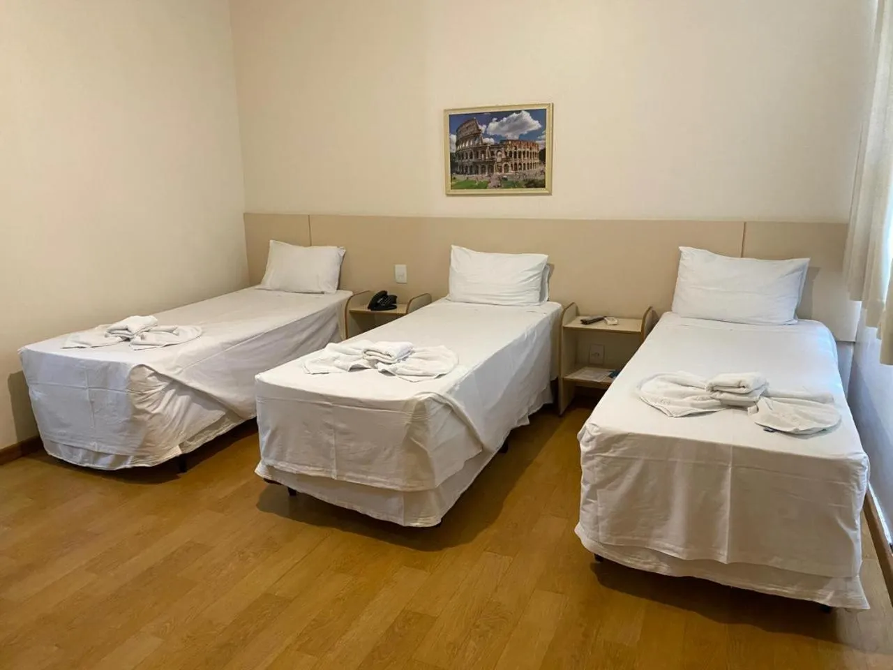 Bed in Vespasiano Hotel Telêmaco Borba