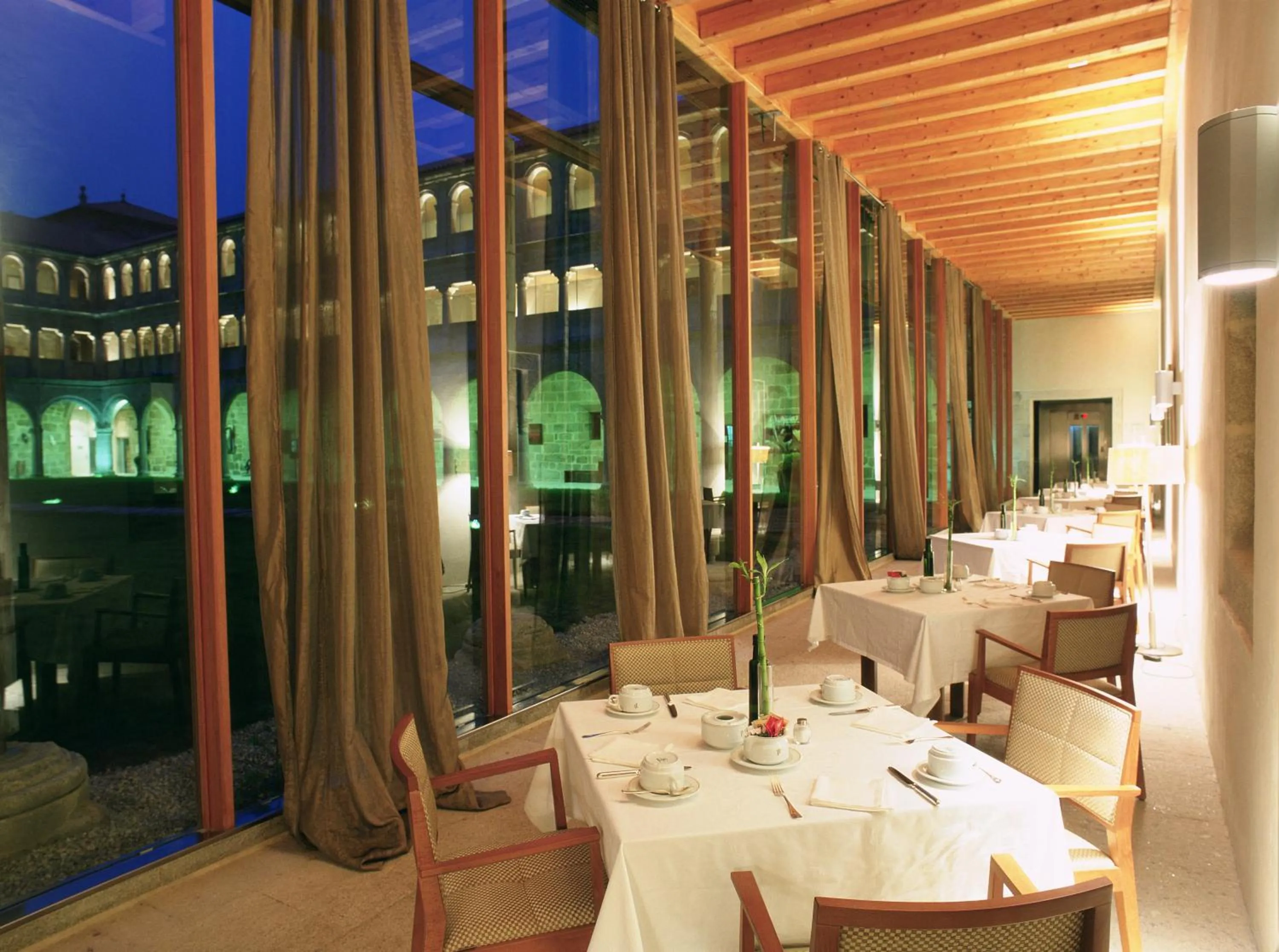 Breakfast in Parador de Santo Estevo