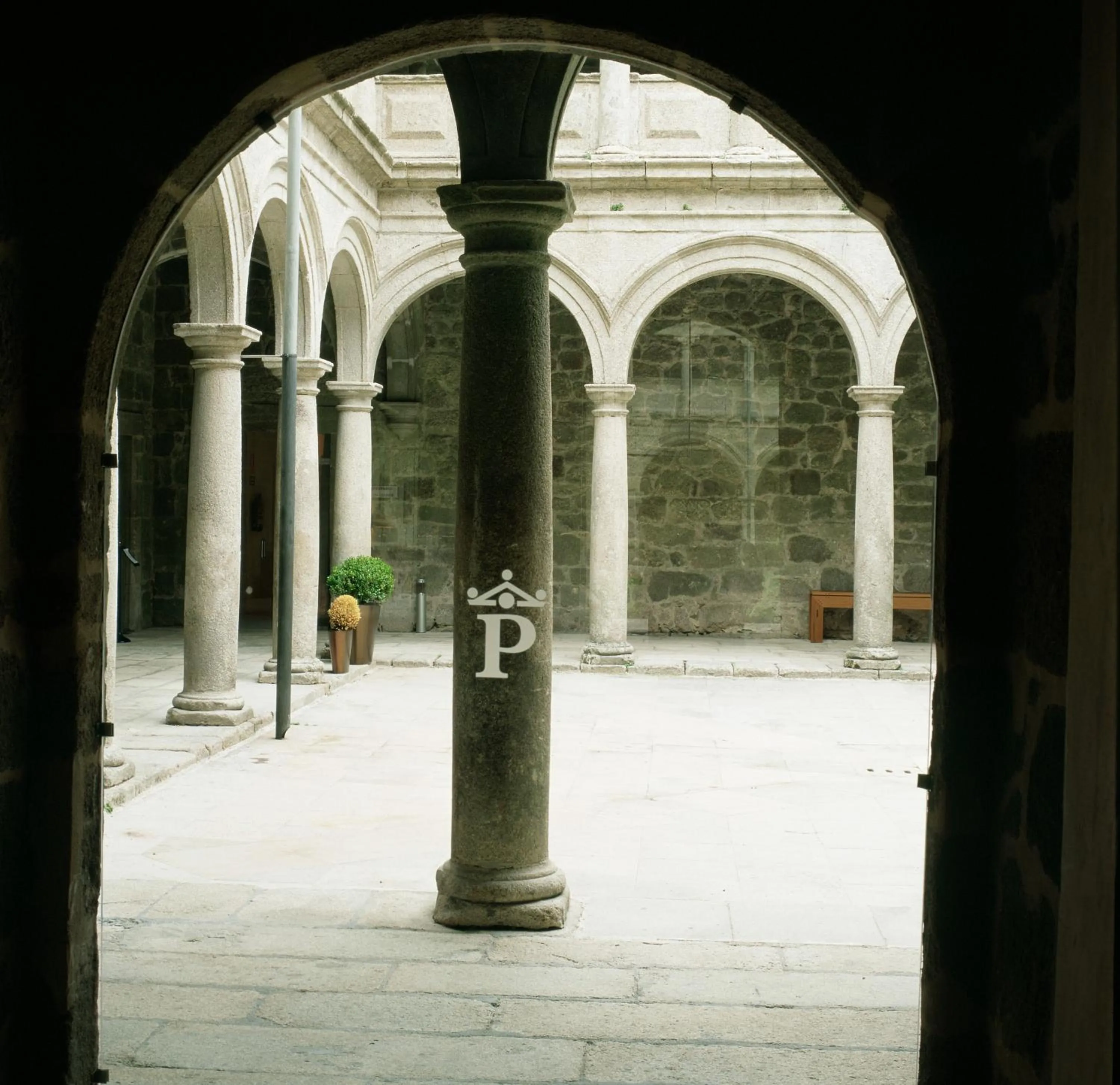 View (from property/room) in Parador de Santo Estevo