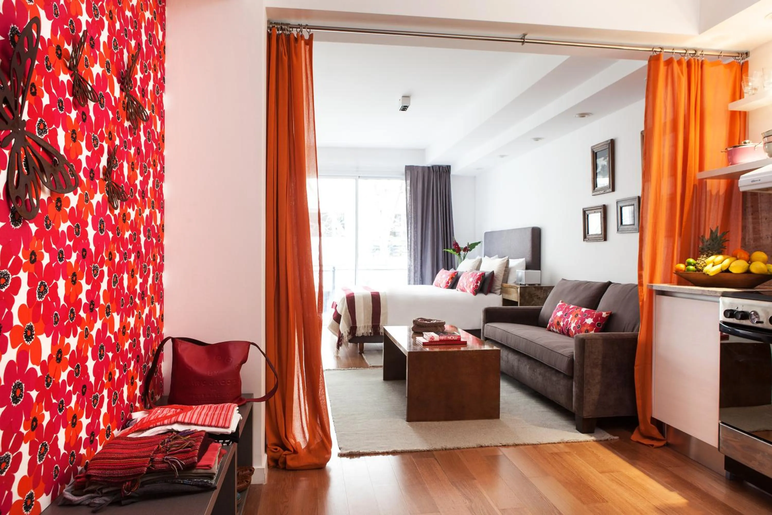 Kitchen or kitchenette in Casa Bevant Hotel Boutique