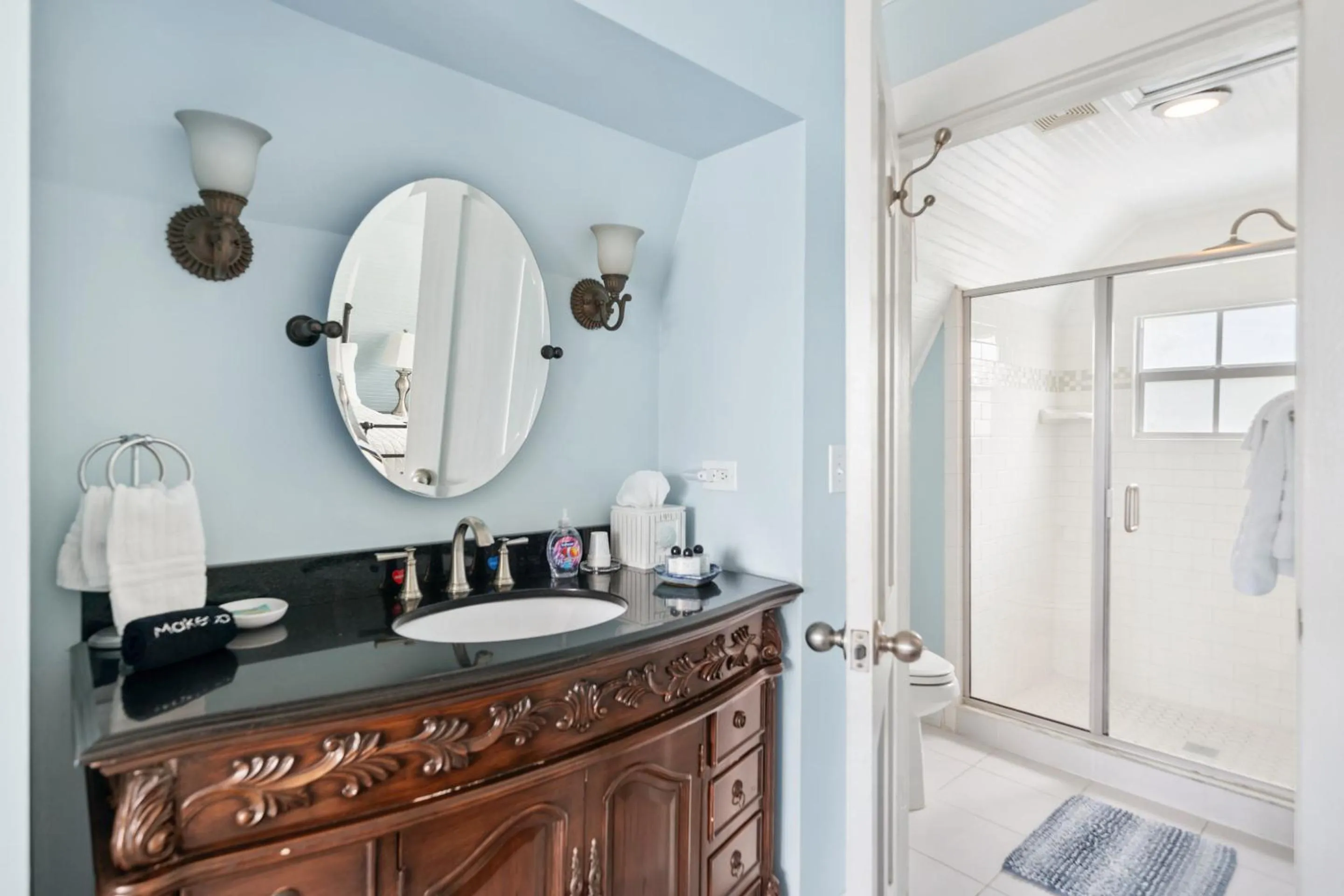 Bathroom in SeaGlass Inn Bed and Breakfast
