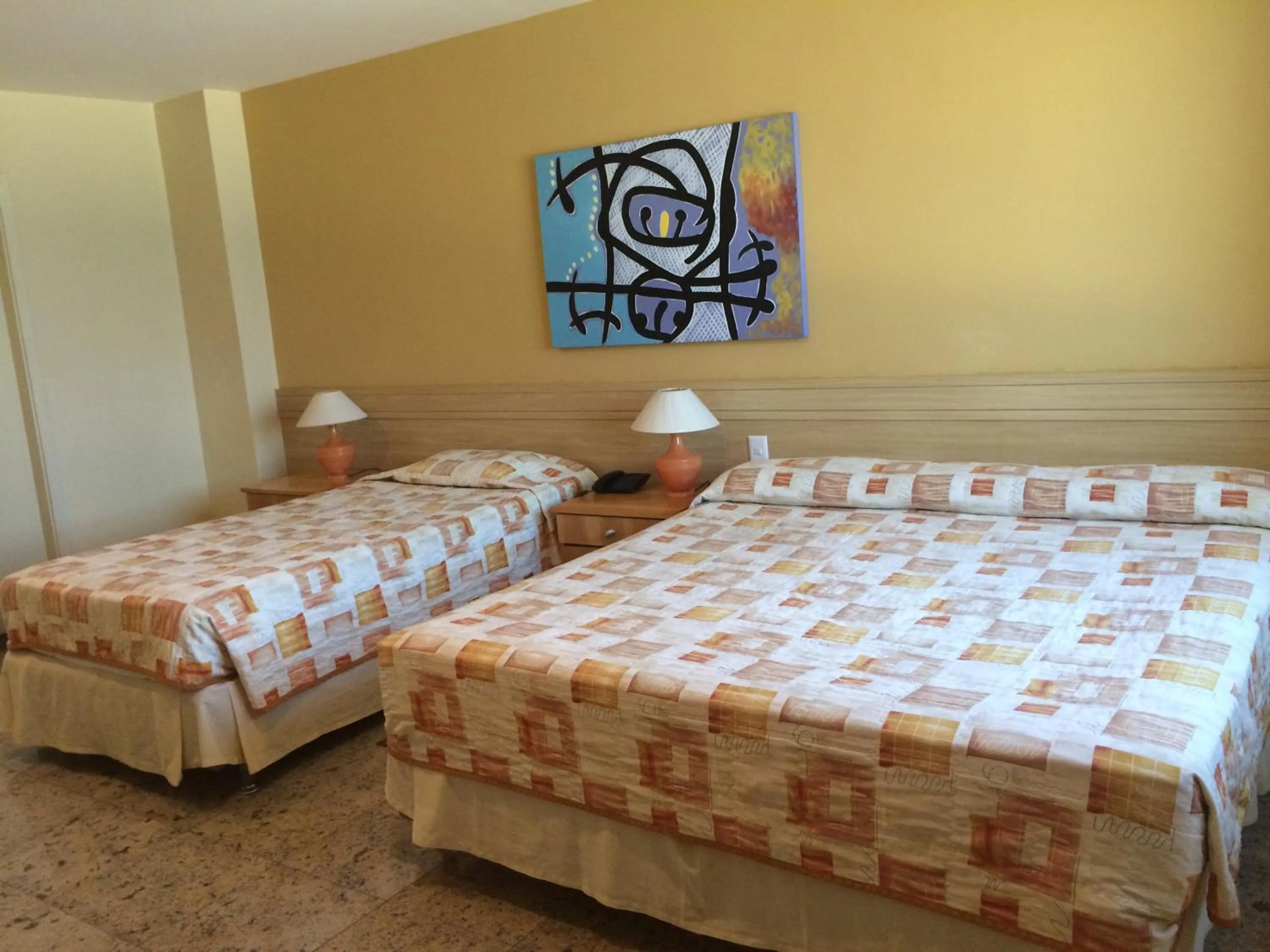 Bed in Tropical Barra Hotel