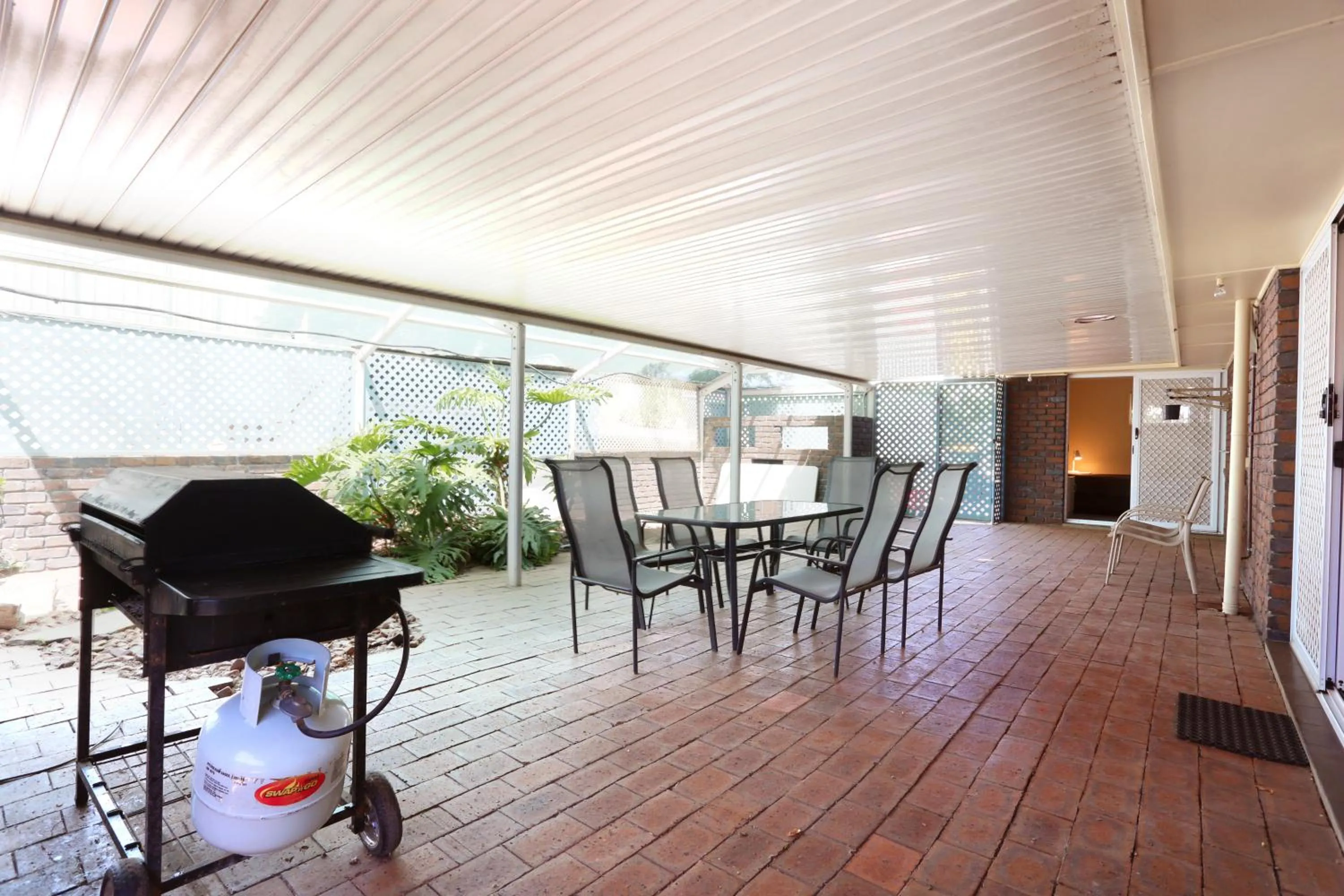 Patio in Moonta Bay Accommodation